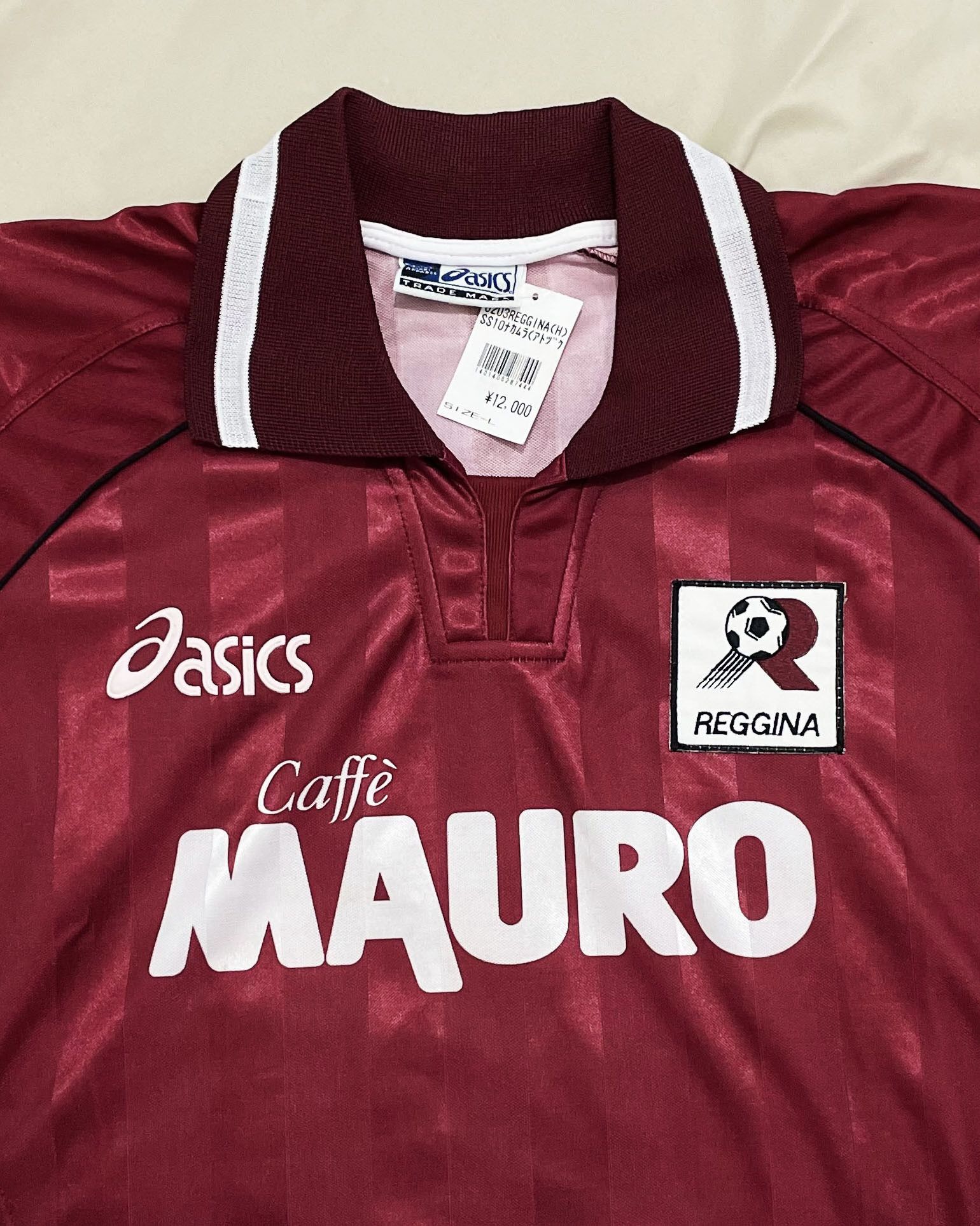 Asics Reggina Home Kit 2002 2003 Size US L / EU 52-54 / 3 - 3 Thumbnail