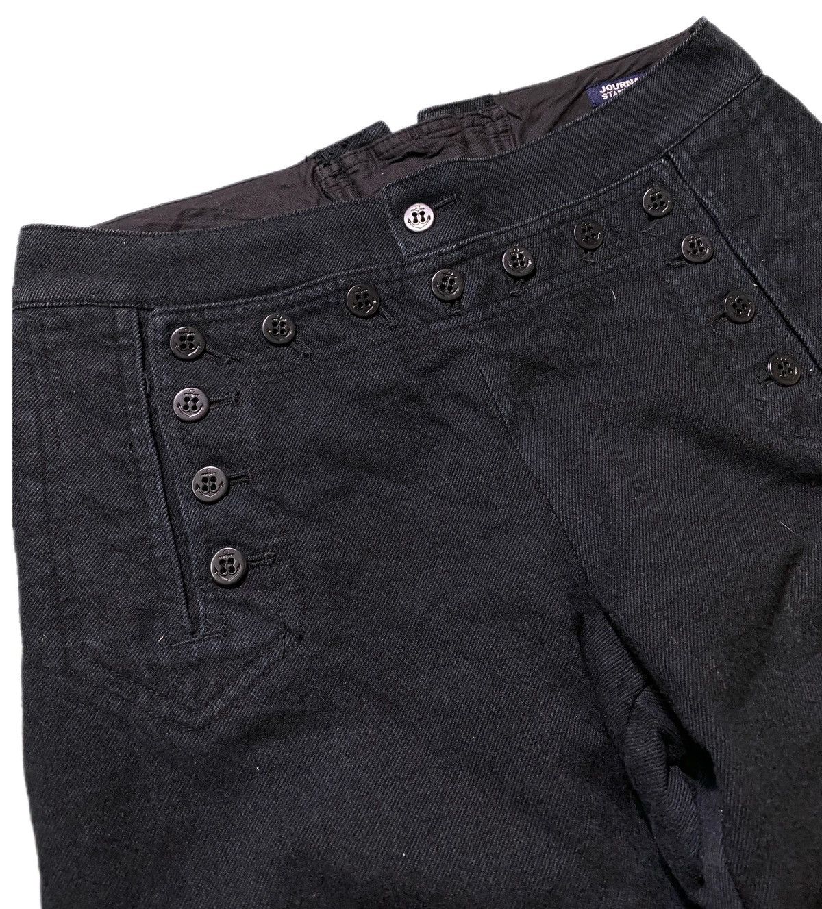 Journal Standard Journal Standard Navy Wool Sailor Pants Size 30" / US 8 / IT 44 - 3 Thumbnail