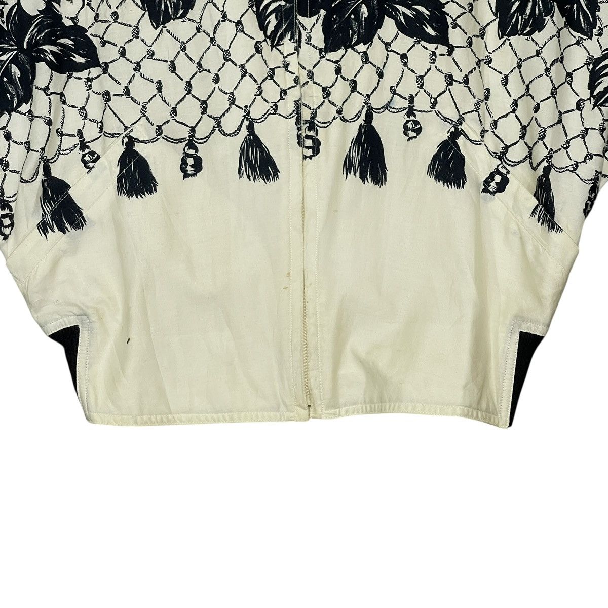 Versace ‼️LASTDROP‼️Vtg 80s Gianni Versace Lampo Zipper Floral Bomber Size US L / EU 52-54 / 3 - 7 Thumbnail