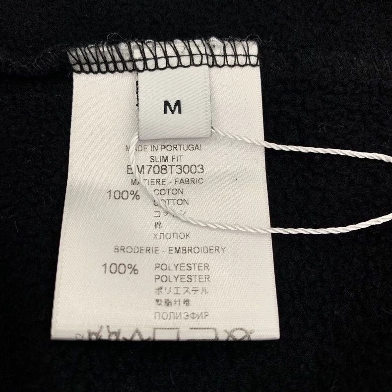 Givenchy Givenchy Black Logo Letter Embroidery T-Shirt Size US M / EU 48-50 / 2 - 7 Thumbnail