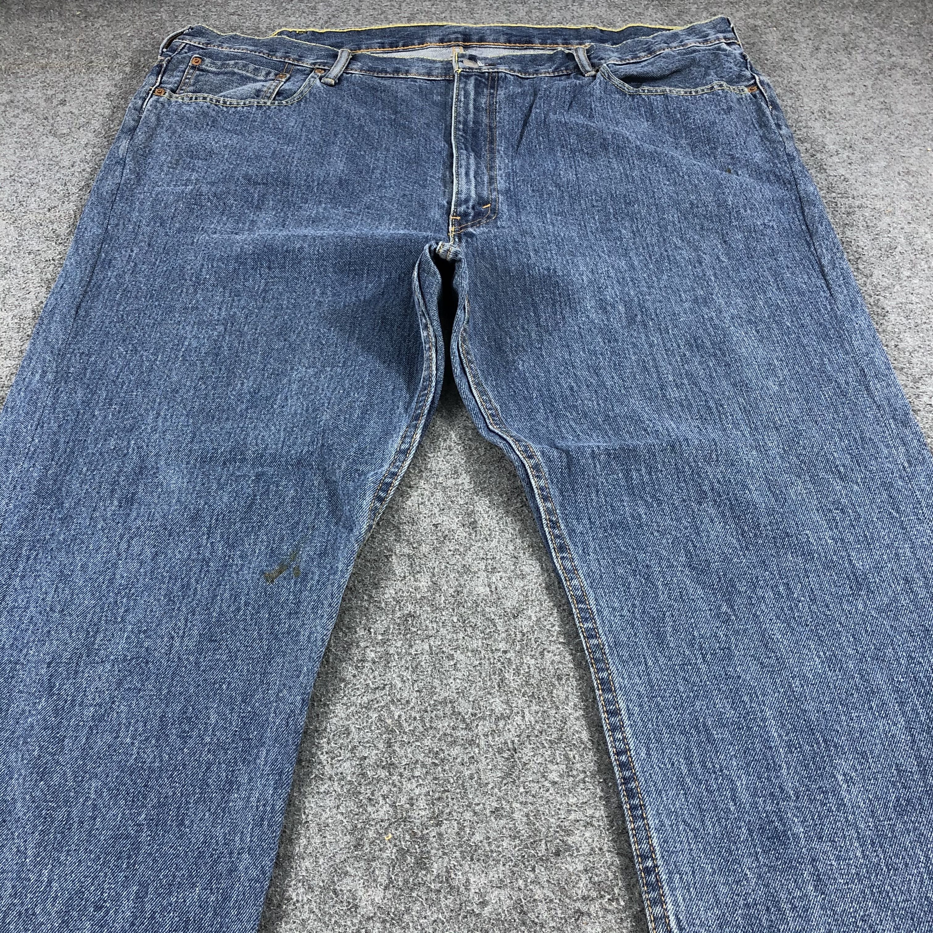 Levi's Vintage Medium Wash Levis 505 Jeans-JM1035 Size US 44 / EU 60 - 3 Thumbnail