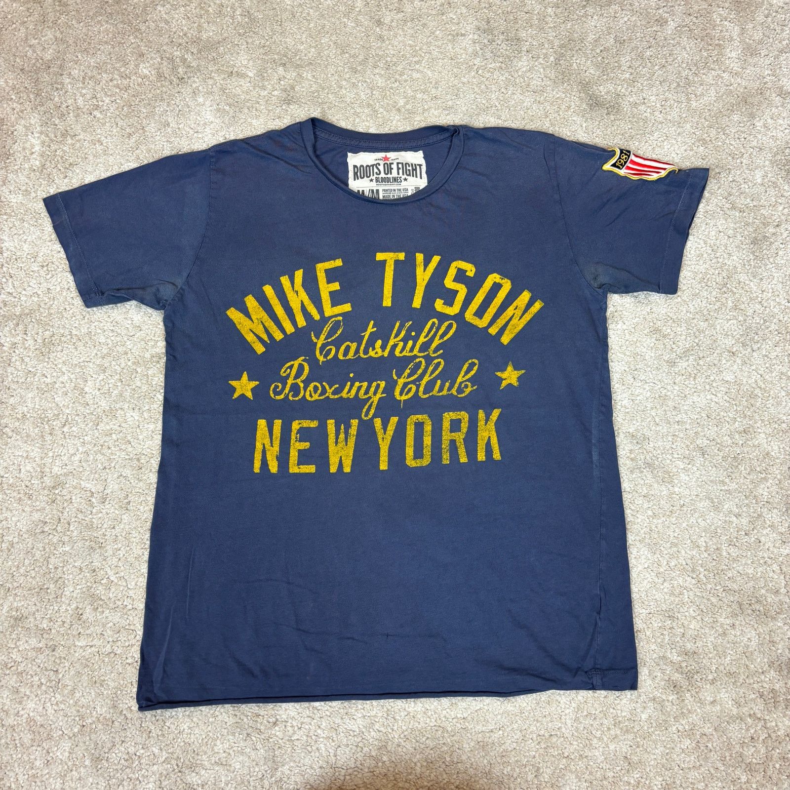 Roots Of Flight Roots of Fight Mike Tyson Bloodlines Boxing Club Shirt M Size US M / EU 48-50 / 2 - 2 Thumbnail