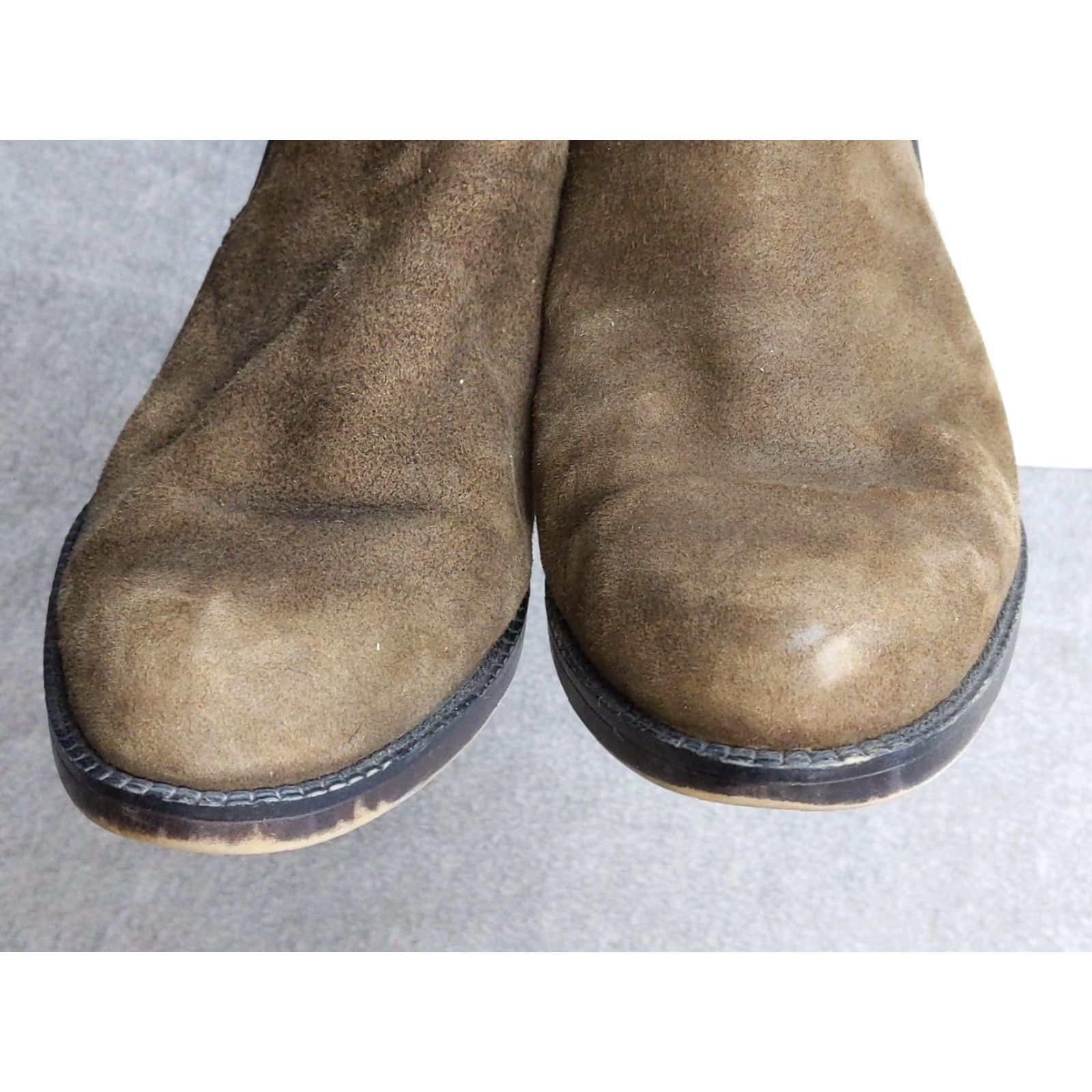 Franco Sarto Franco Sarto Boots Womens Size 7 Brown Suede Chelsea Ankle Booties Block Heel Size US 7 / IT 37 - 4 Thumbnail