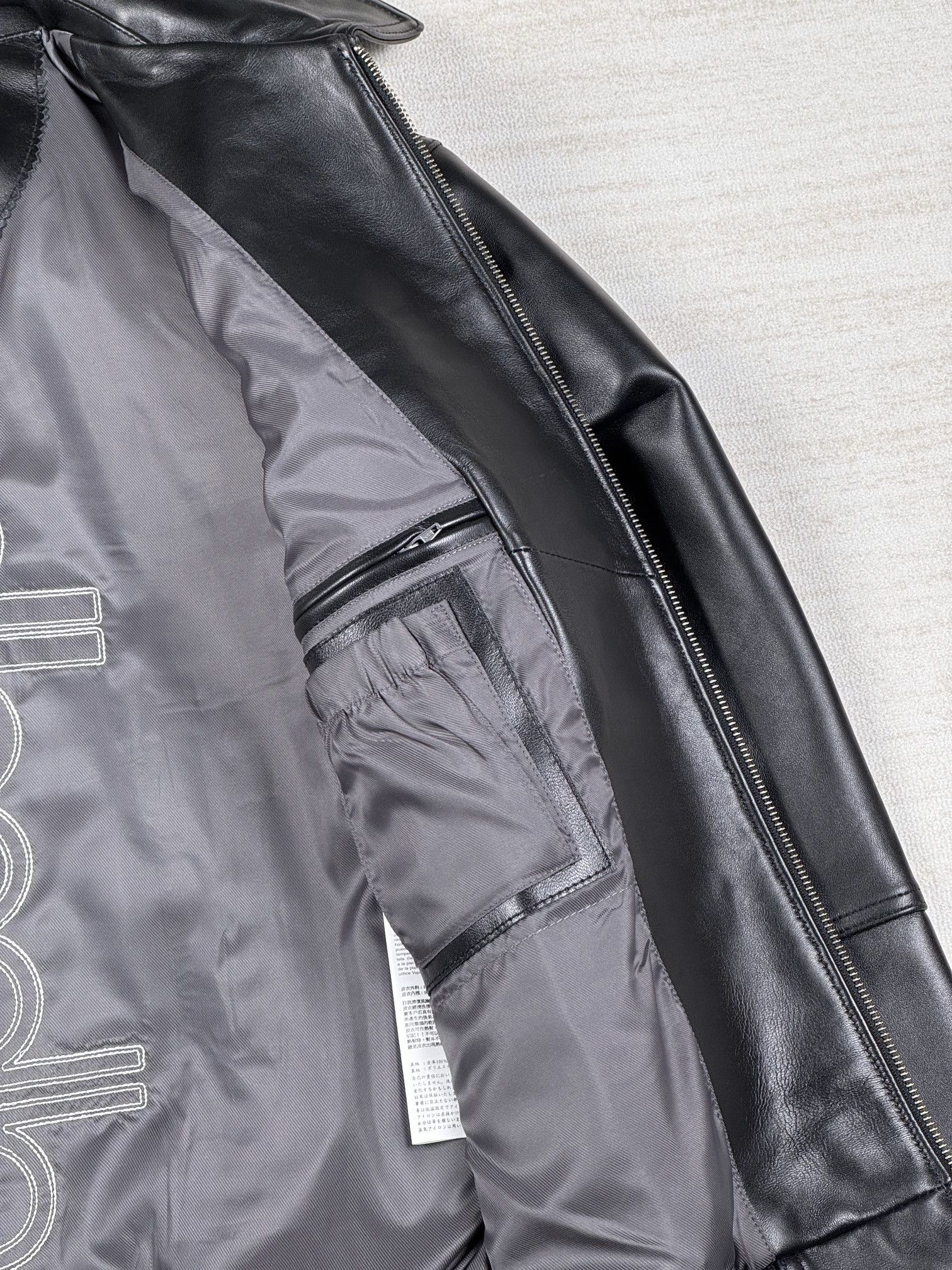 Pelle Pelle Opium x Pelle Pelle Playboi Carti Classic OO Leather Jacket Size US XL / EU 56 / 4 - 18 Thumbnail