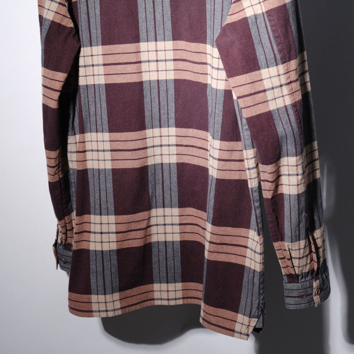 Helmut Lang Helmut Lang Gradient Plaid Shirt Size US M / EU 48-50 / 2 - 6 Thumbnail