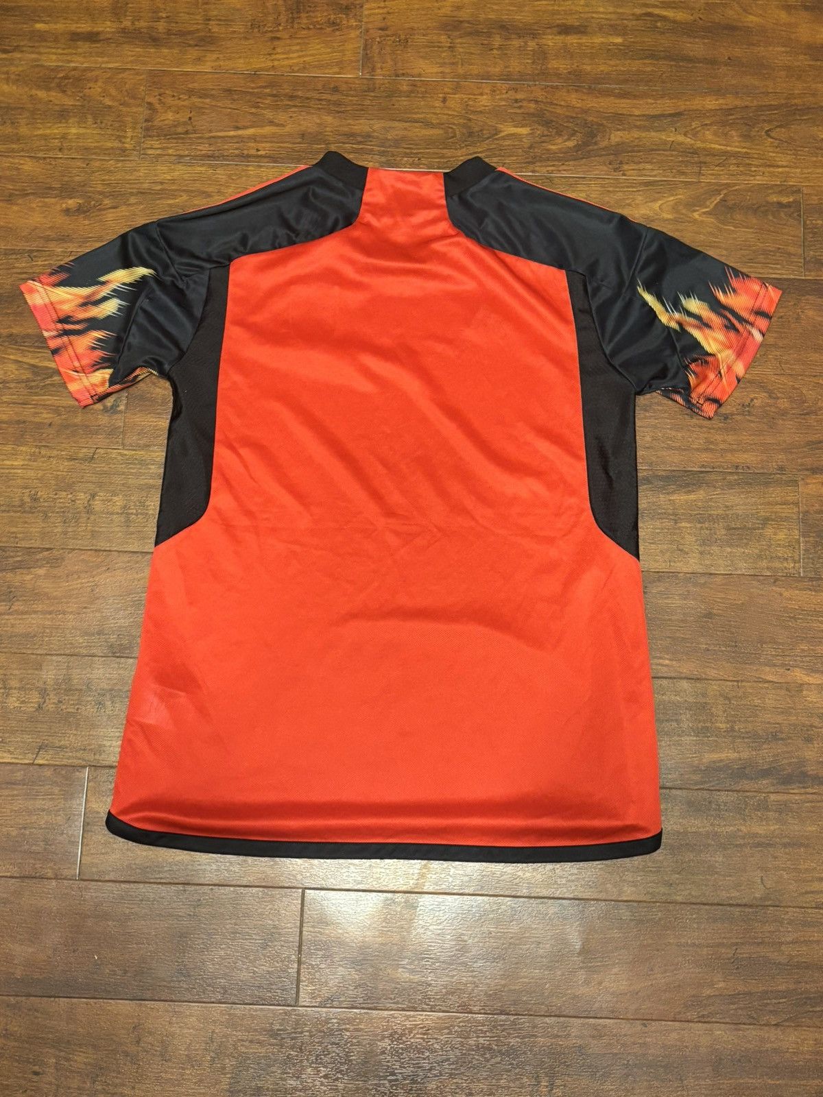 Adidas Adidas Belgium🇧🇪 Flame Soccer Jersey Size US S / EU 44-46 / 1 - 2 Thumbnail