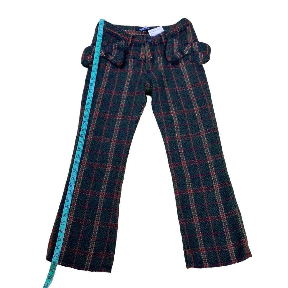 Comme des Garcons × Junya Watanabe × Rei Kawakubo Junya Watanabe Comme Des Garcons Bow Design Wool Pants Size 30" / US 8 / IT 44 - 18 Thumbnail