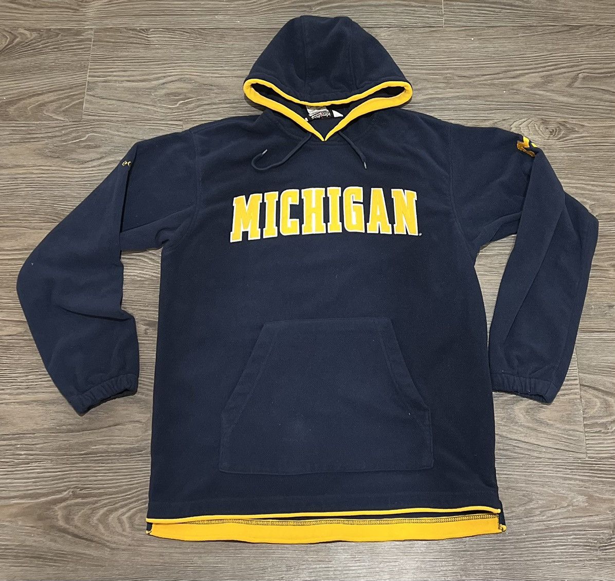 Columbia × Vintage Vintage Michigan Wolverines Columbia Sweatshirt Size US L / EU 52-54 / 3 - 1 Thumbnail