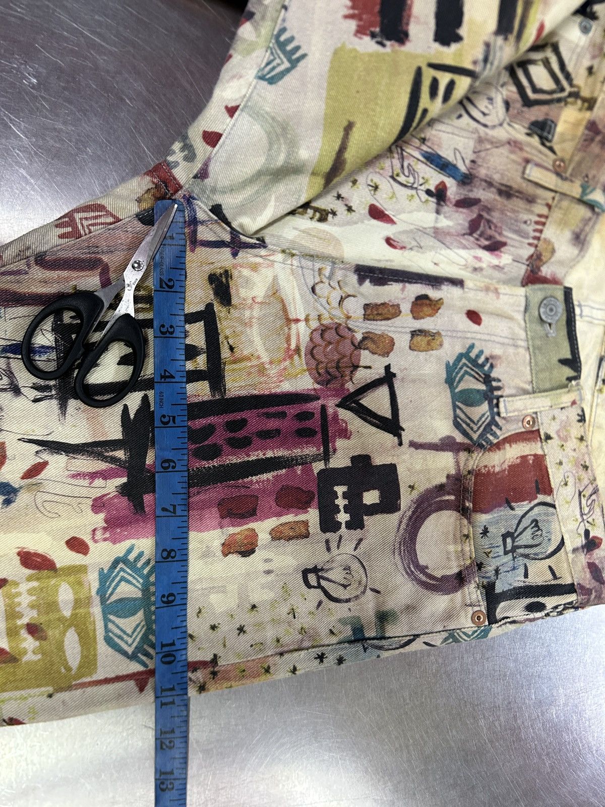 Paul Smith Paul Smith X Jean Michel Basquiat Jeans Size US 31 - 15 Thumbnail