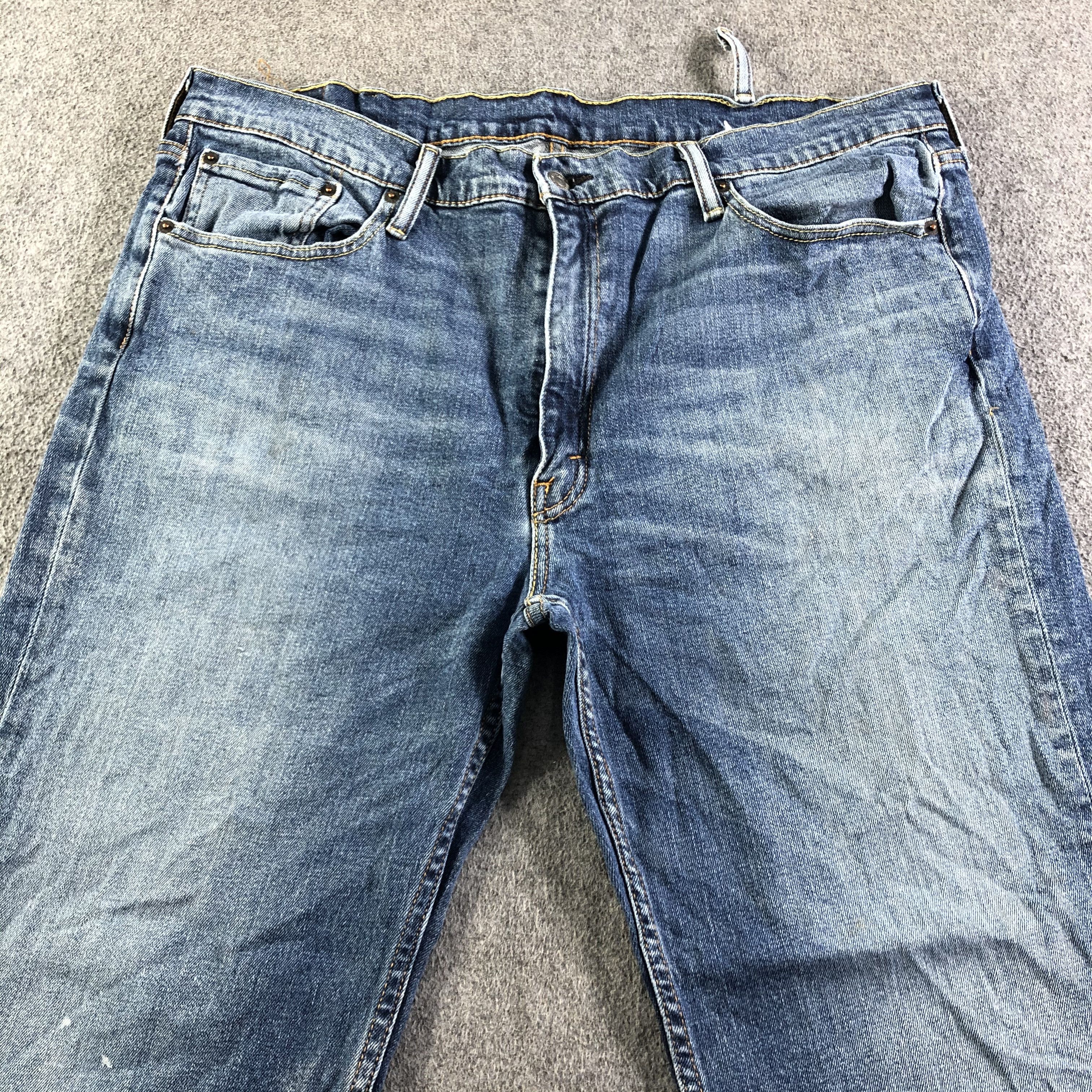 Levi's Vintage Blue Wash Levis 514 Jeans-J4320 Size US 40 / EU 56 - 3 Thumbnail