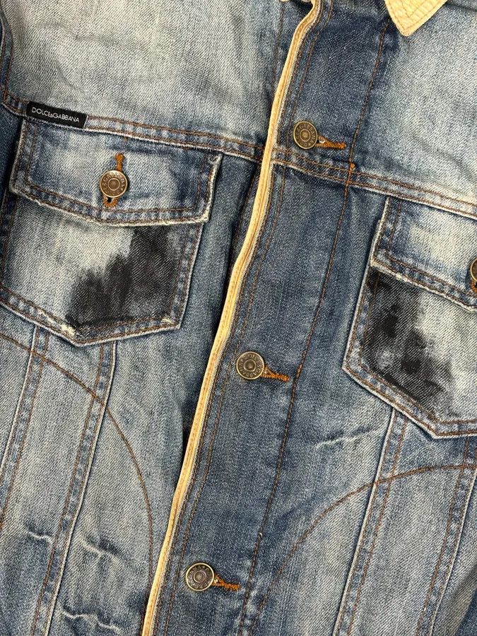 Dolce & Gabbana AW2005 Dolce & Gabbana Layered Blue Denim Jacket Size US M / EU 48-50 / 2 - 9 Thumbnail