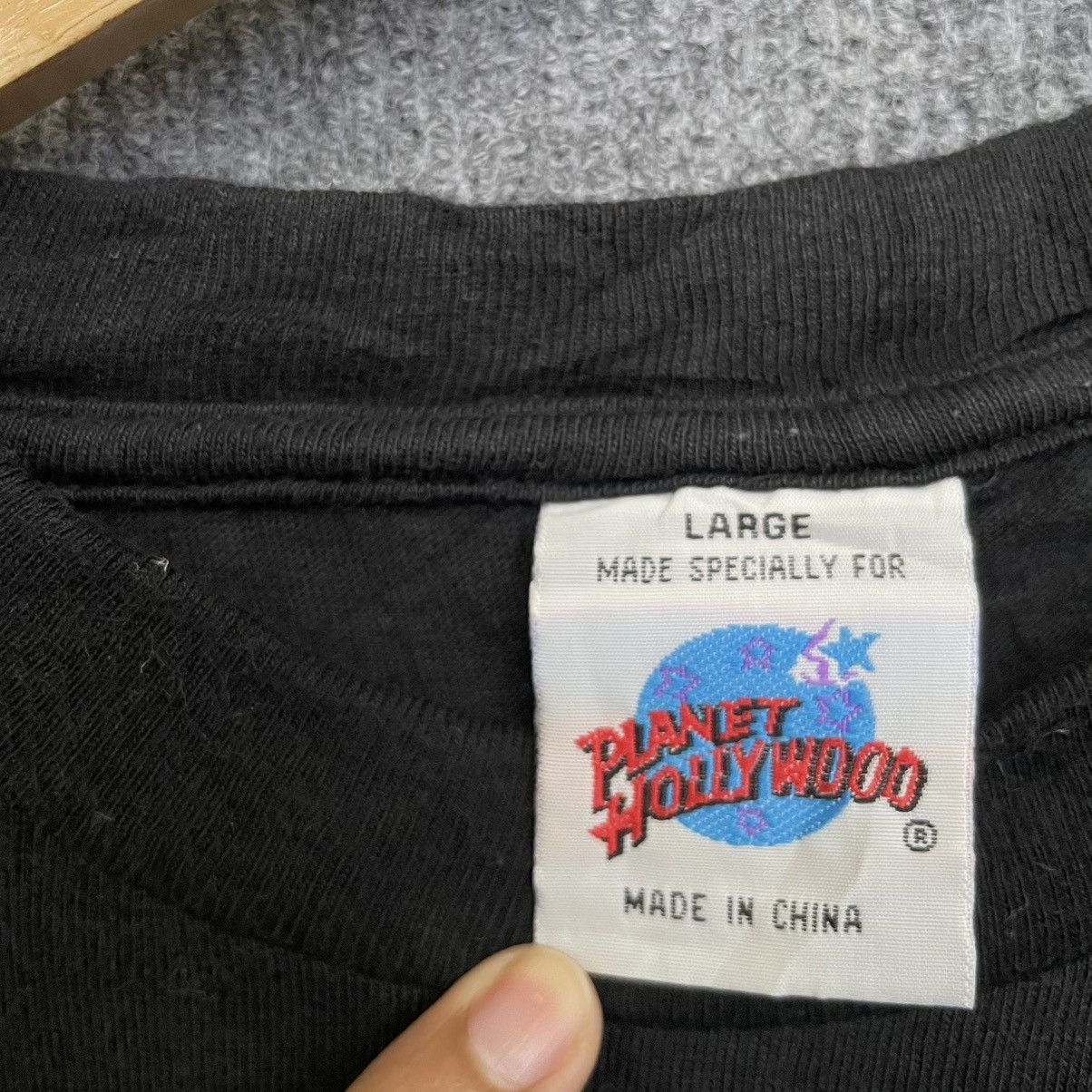 Planet Hollywood × Vintage 1990s Planet Hollywood New York Promo T Shirt Size US XL / EU 56 / 4 - 3 Thumbnail