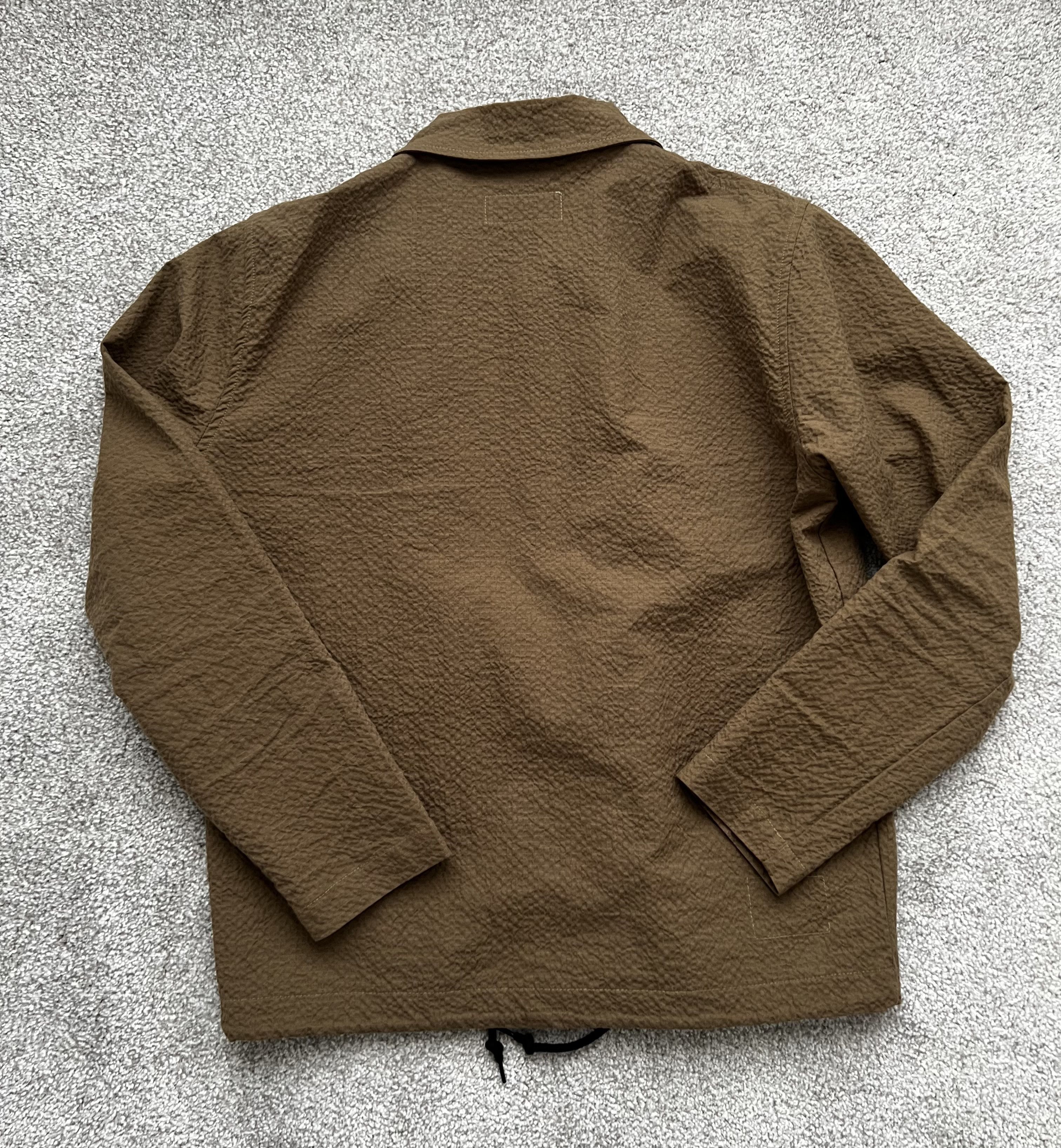 Universal Works Porto Jacket Seersucker Size US M / EU 48-50 / 2 - 2 Thumbnail