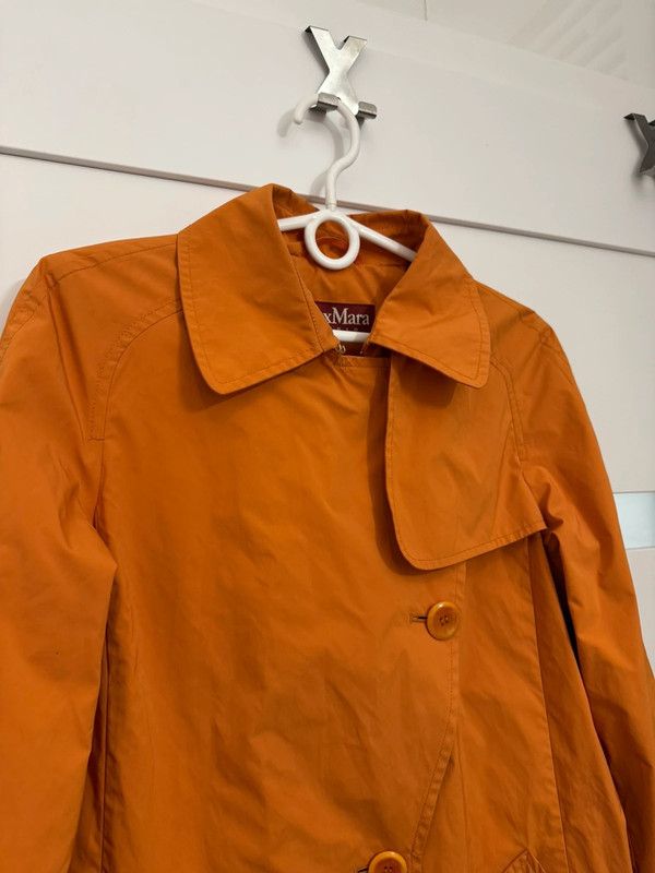 Max Mara Max Mara Studio Trench Coat Orange Size M premium Size M / US 6-8 / IT 42-44 - 6 Thumbnail