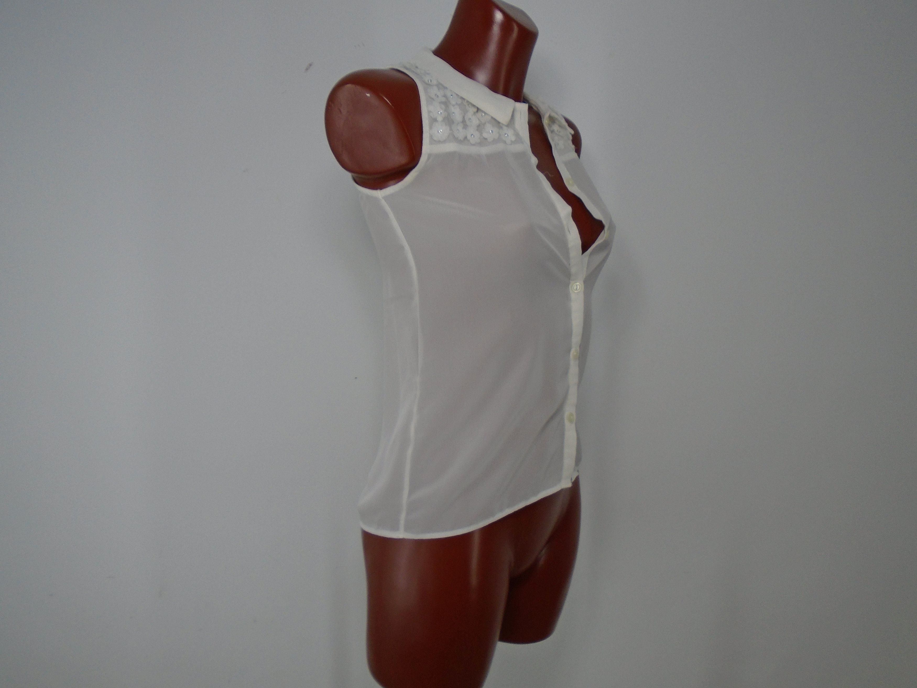 Vintage Women's Blouse Unknown Brand. White. XS. Size XS / US 0-2 / IT 36-38 - 4 Thumbnail