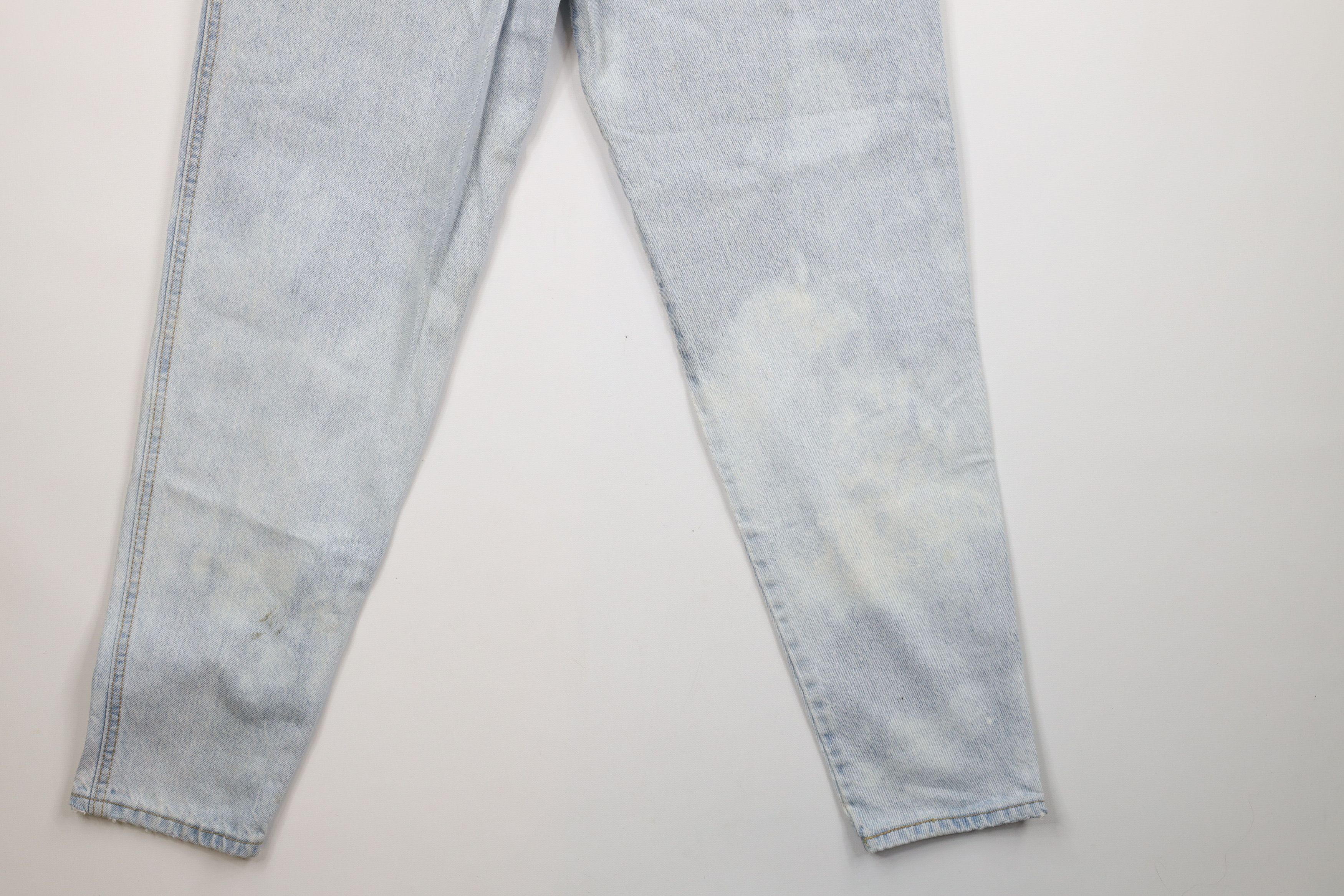 Vintage Vintage 90s Streetwear Tapered Leg Denim Jeans Pants Blue Size 32" / US 10 / IT 46 - 12 Thumbnail