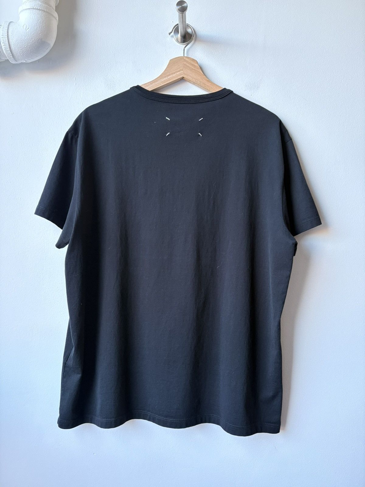 Maison Margiela Maison Margiela SS23 Distorted black logo tee Size US M / EU 48-50 / 2 - 5 Thumbnail