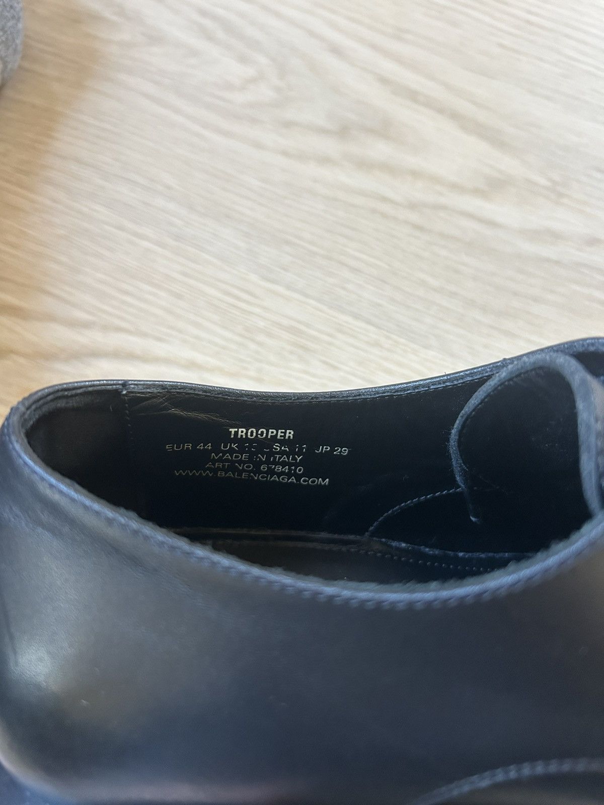 Balenciaga Balenciaga Trooper Derby Size US 11 / EU 44 - 8 Thumbnail