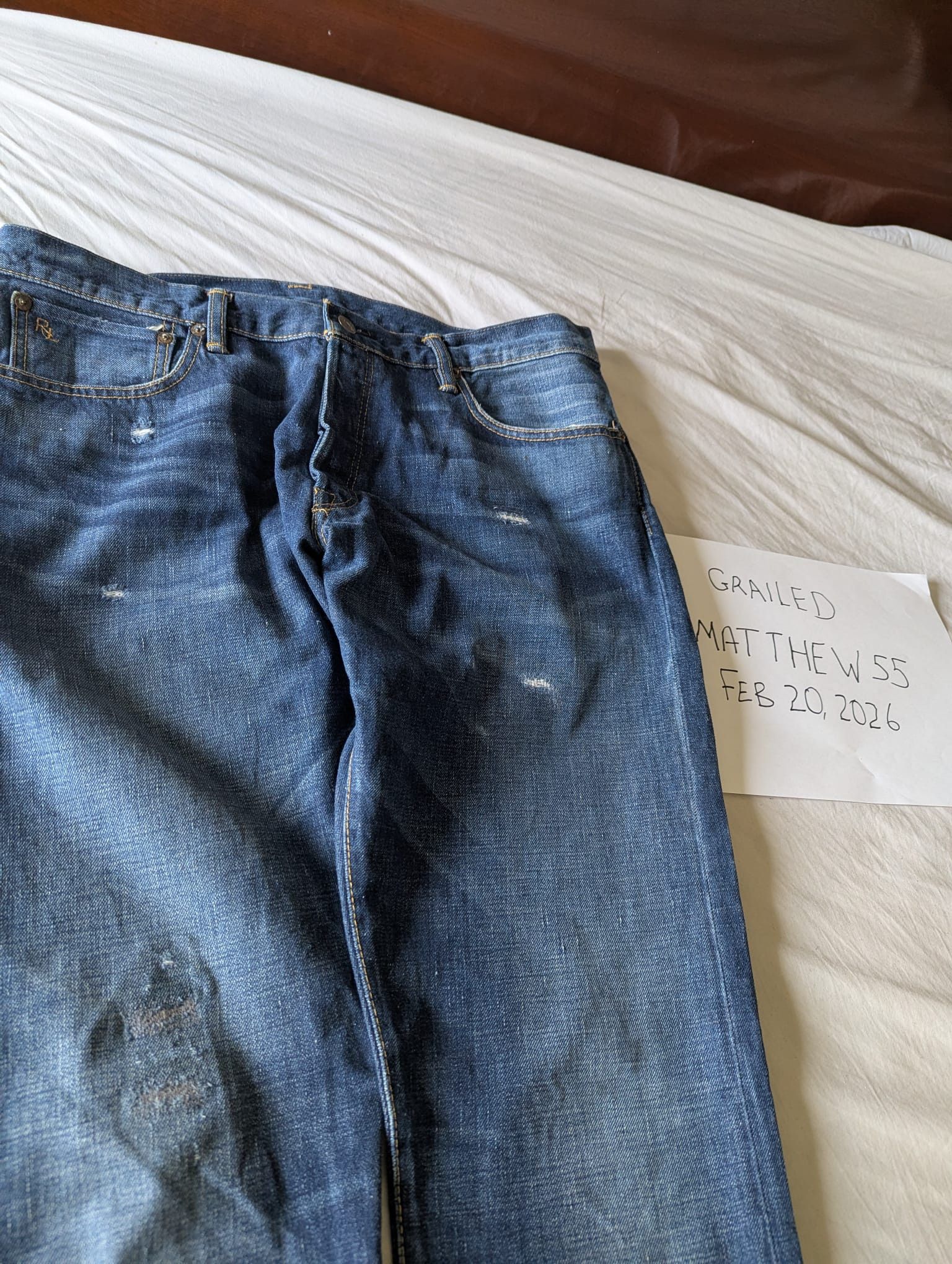 Other Polo by Ralph Lauren Vintage Jeans Size US 36 / EU 52 - 1 Thumbnail
