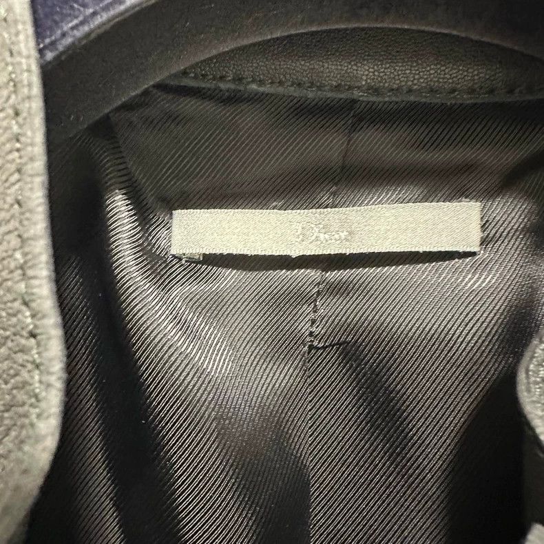 Dior Dior Black leather little bee zipper jacket 2501-Nextarrow Size US M / EU 48-50 / 2 - 3 Thumbnail