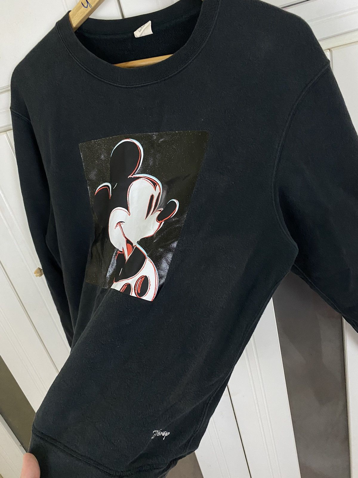 Disney × Uniqlo × Vintage Vintage Mickey Mouse Sweatshirt Size US L / EU 52-54 / 3 - 6 Thumbnail
