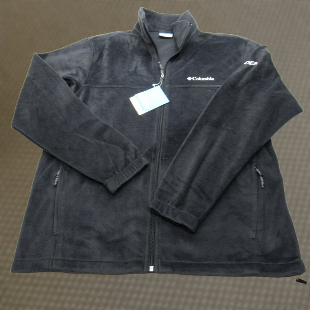 Logo 7 Columbia Jacket Men Large Black Steens Mountain Full Zip 2.0 Fleece Logo NEW Size US L / EU 52-54 / 3 - 1 Thumbnail