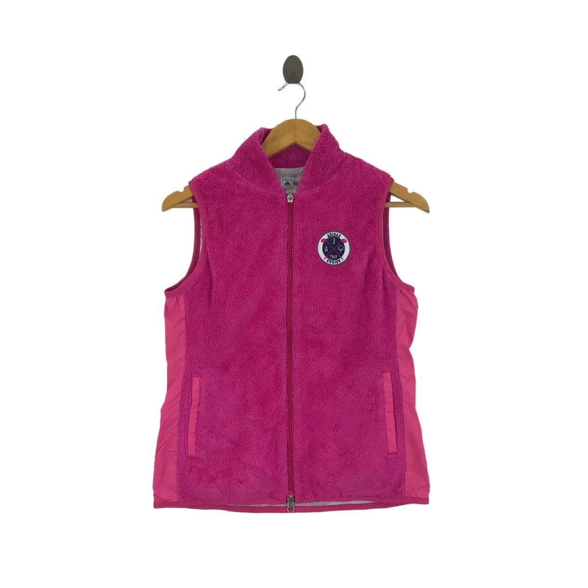 Adidas ADIDAS EQUIPMENT GOLF Collection Pink Fleece Vest Jacket Size US M / EU 48-50 / 2 - 1 Thumbnail