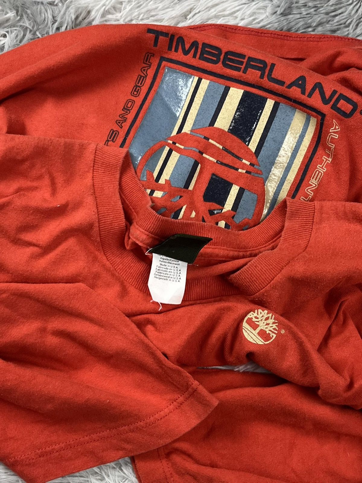 Timberland Vintage 90s timberland t shirt original classic Logo Size US XXL / EU 58 / 5 - 7 Thumbnail