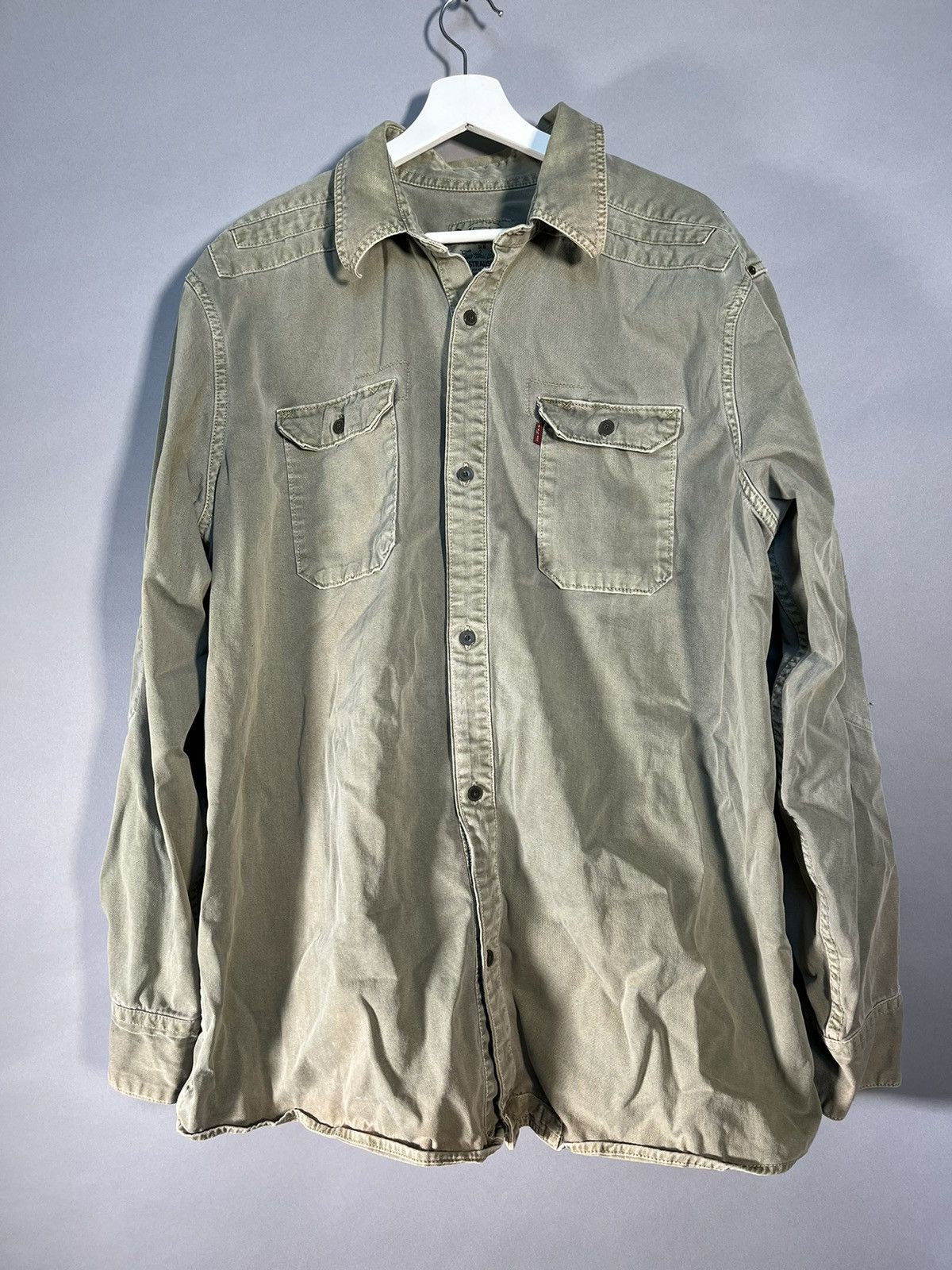 Levi's Levi’s Workwear Longsleeve Button Up Size US XL / EU 56 / 4 - 1 Thumbnail