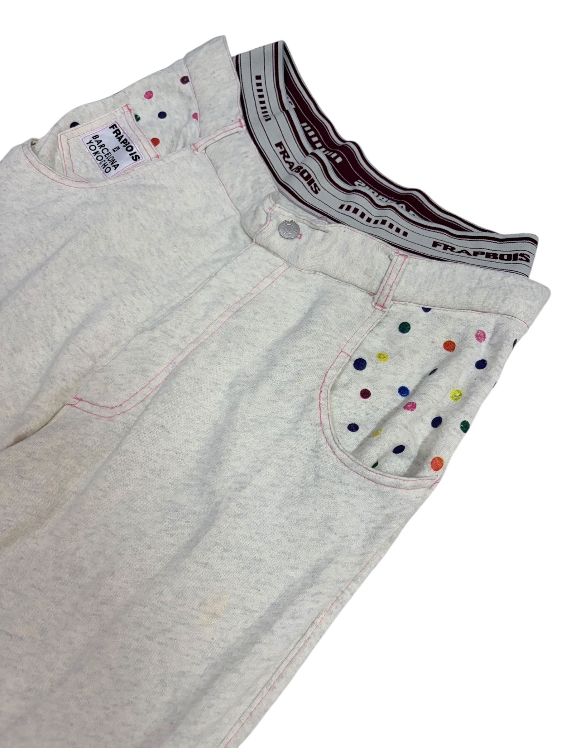 Frapbois Frapbois x Barcelona Yokocho Double Waist Pants Issey Miyake Size 32" / US 10 / IT 46 - 6 Thumbnail