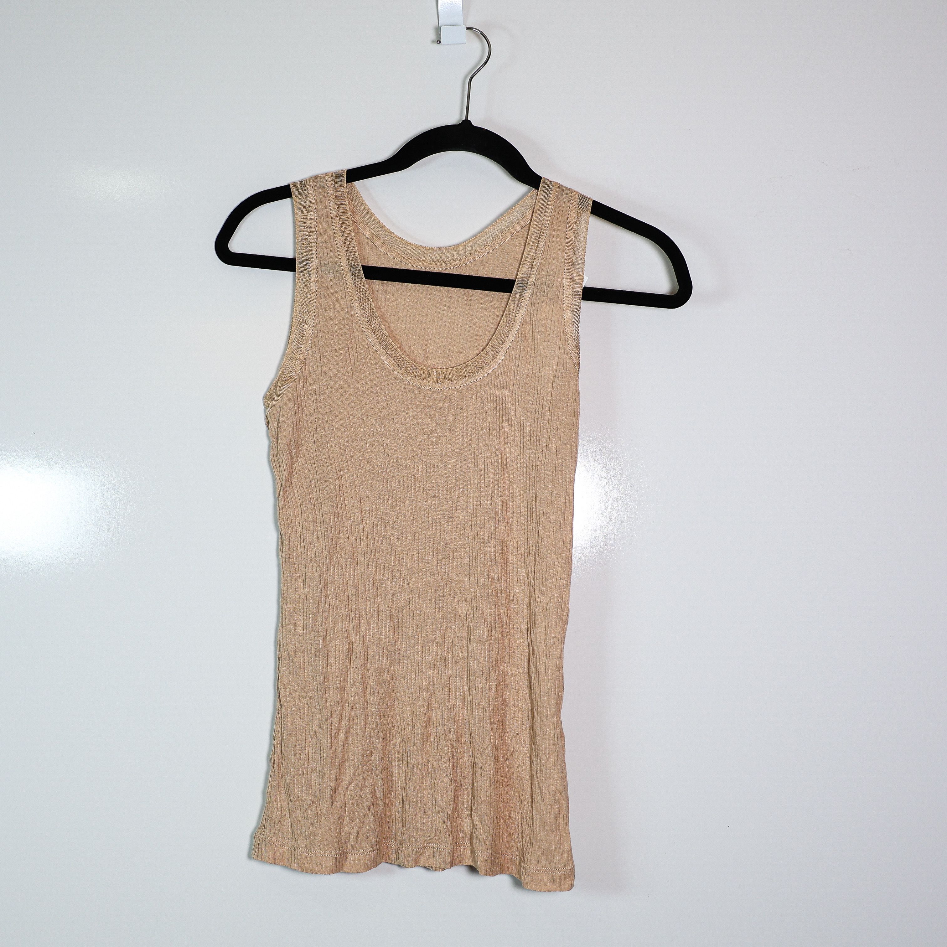 Alexander Wang NEW T Alexander Wang Ribbed Knit Scoop Size S / US 4 / IT 40 - 1 Thumbnail