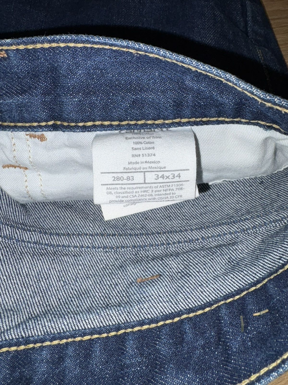 Carhartt Carhartt Workwear Rental Jeans Size US 34 / EU 50 - 5 Thumbnail