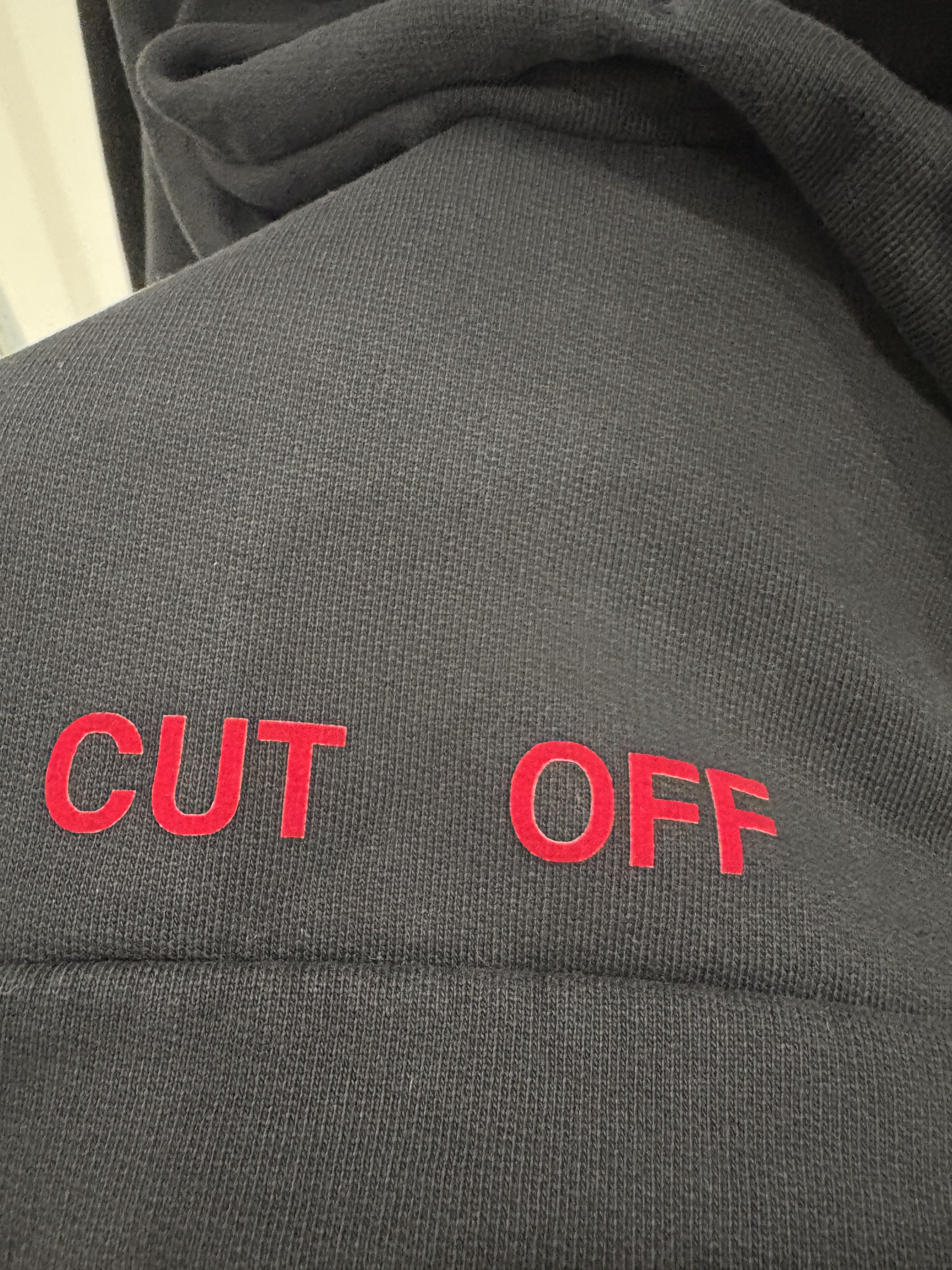 Off-White Off-White c/o Virgil Abloh Nebraska "CUT OFF" Hoodie Size US L / EU 52-54 / 3 - 12 Thumbnail