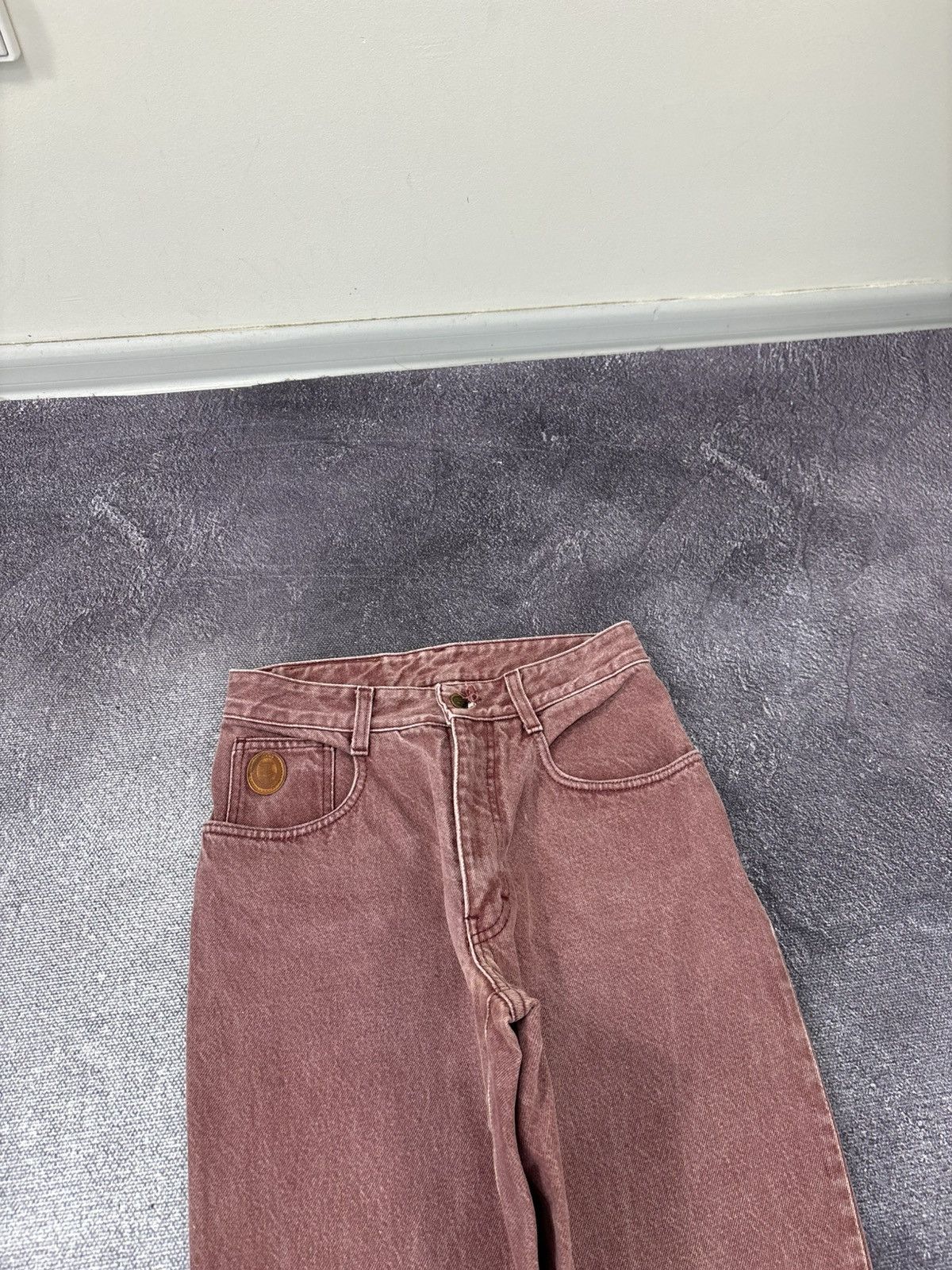 Trussardi Vintage Trussardi Women’s Italian Luxury Denim Tapered Jeans Size 30" / US 8 / IT 44 - 4 Thumbnail