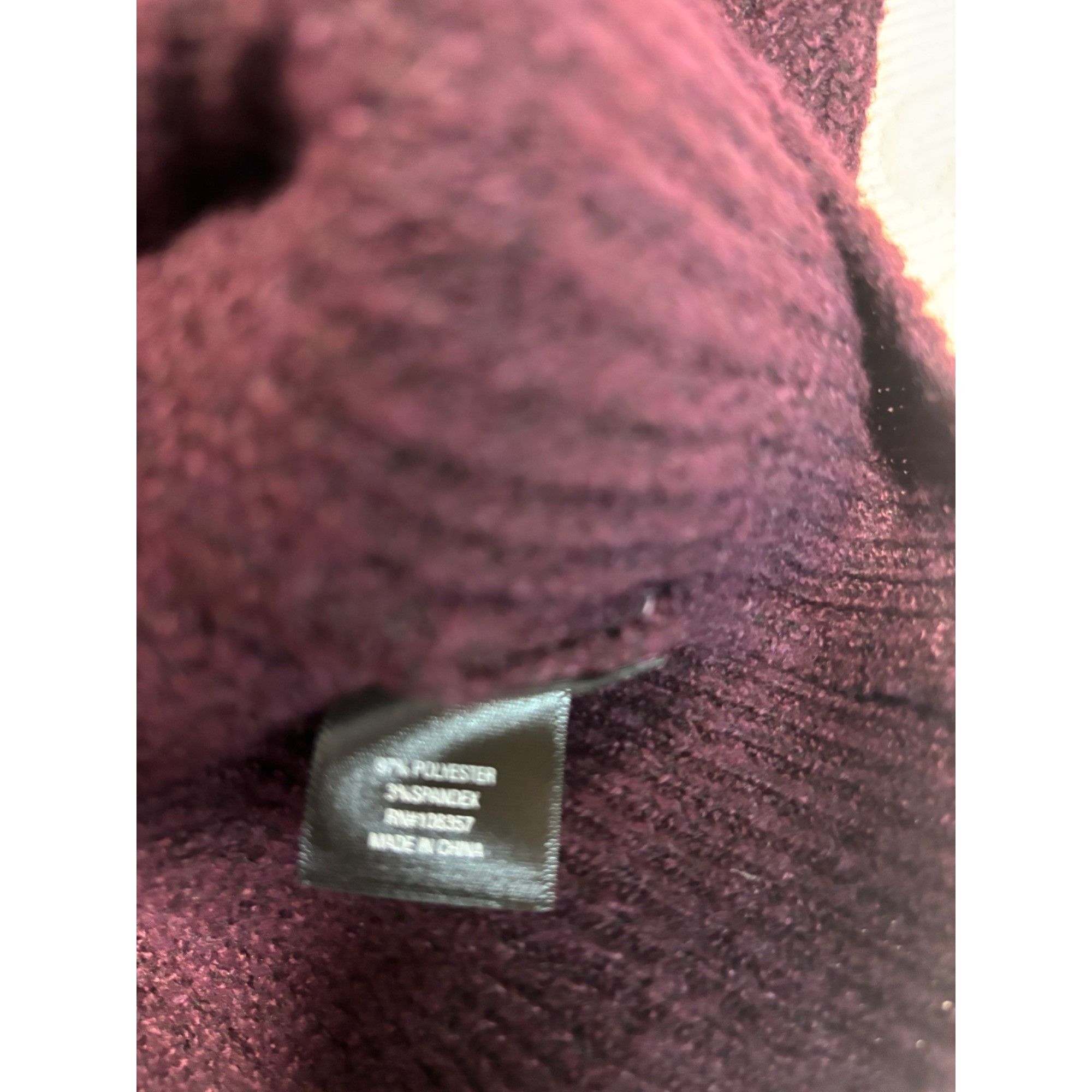 Worthington Worthington Women’s Crew Neck Flanged Sleeves Sweater, Burgu Size L / US 10 / IT 46 - 10 Thumbnail
