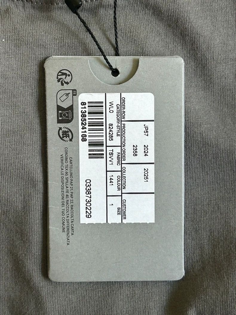 Balenciaga Balenciaga Dark grey washed ripped short sleeve T-shirt Size US S / EU 44-46 / 1 - 5 Thumbnail