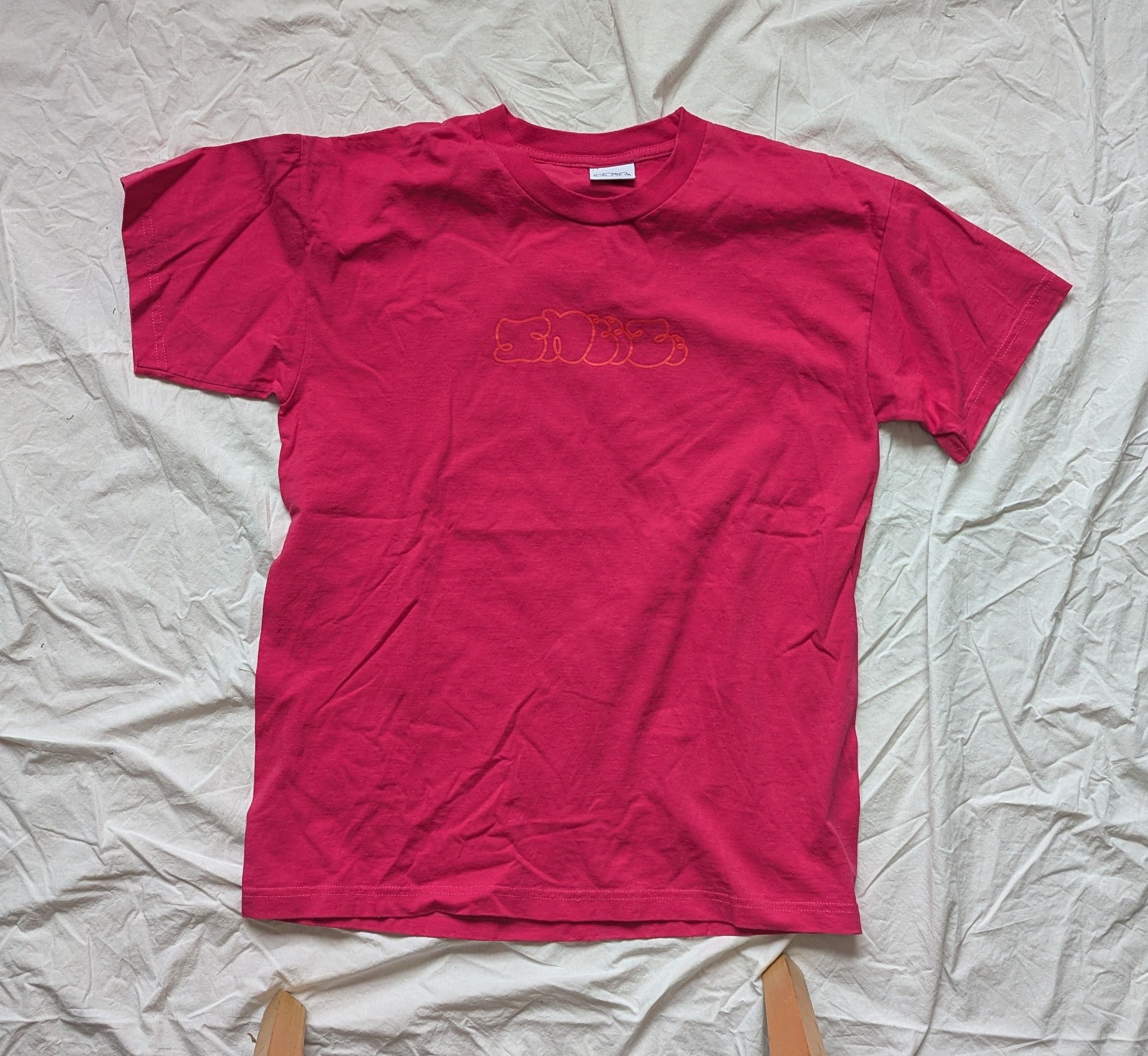 Sneeze Magazine Snneze mag logo tee (hot pink) Size US L / EU 52-54 / 3 - 3 Thumbnail