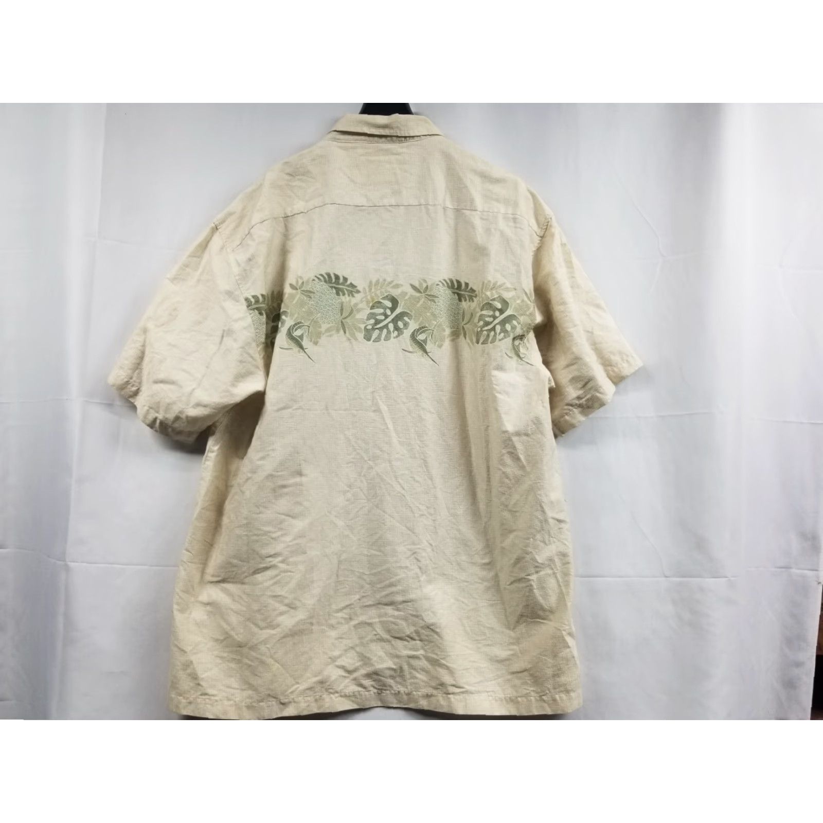 Guy Harvey AFTCO Bluewater Marlin Print Short Sleeve Button Up Shirt Men XL Guy Harvey Graphic Print Multicolor Crew? Size US XL / EU 56 / 4 - 2 Thumbnail