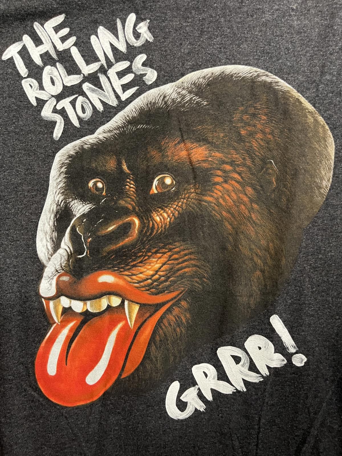 Designer The Rolling Stones Grr Gorilla T-shirt - 50th Anniversary -M Size US M / EU 48-50 / 2 - 3 Thumbnail