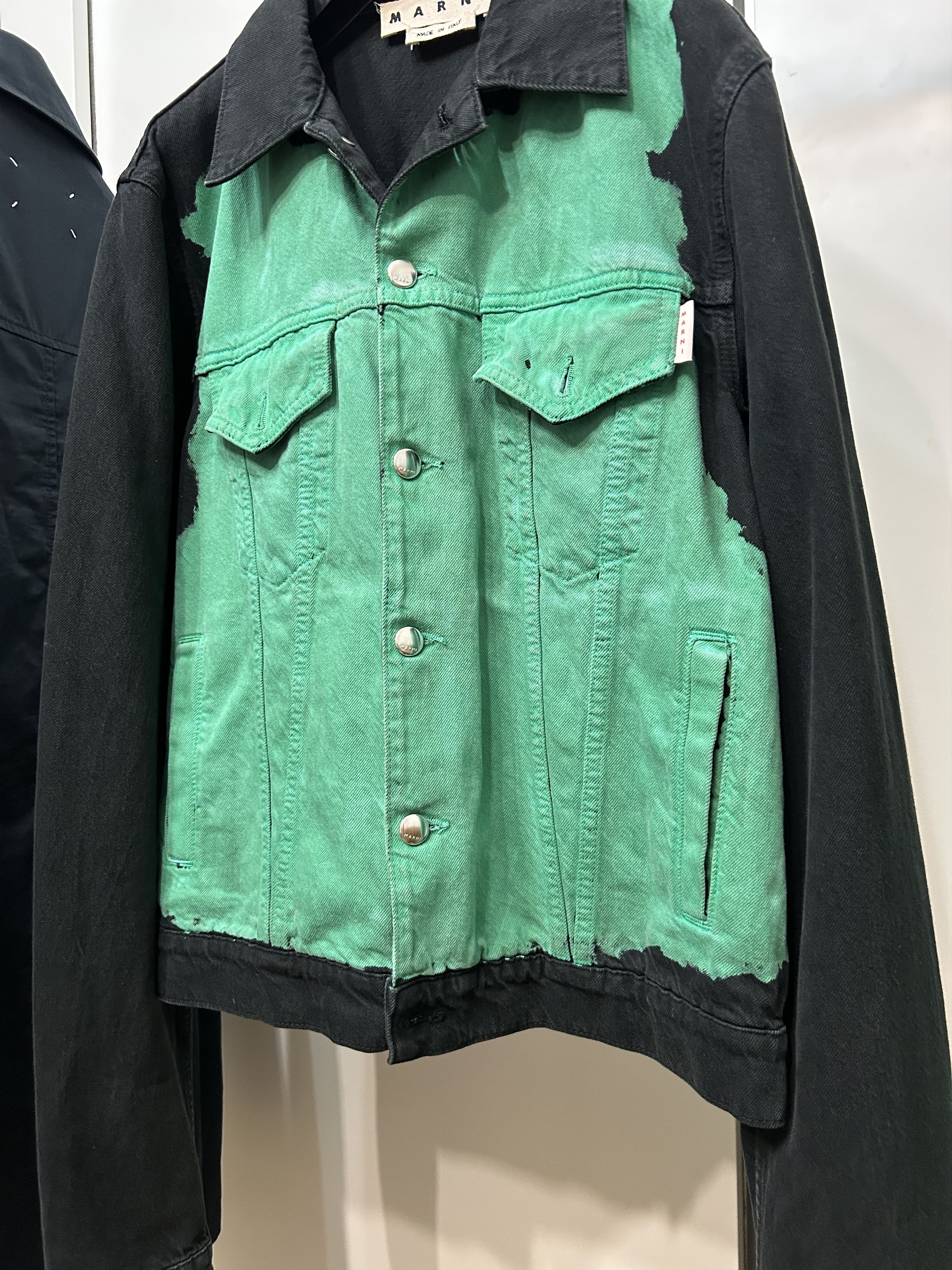 Marni MARNI Bleached Denim Jacket Size US M / EU 48-50 / 2 - 4 Thumbnail