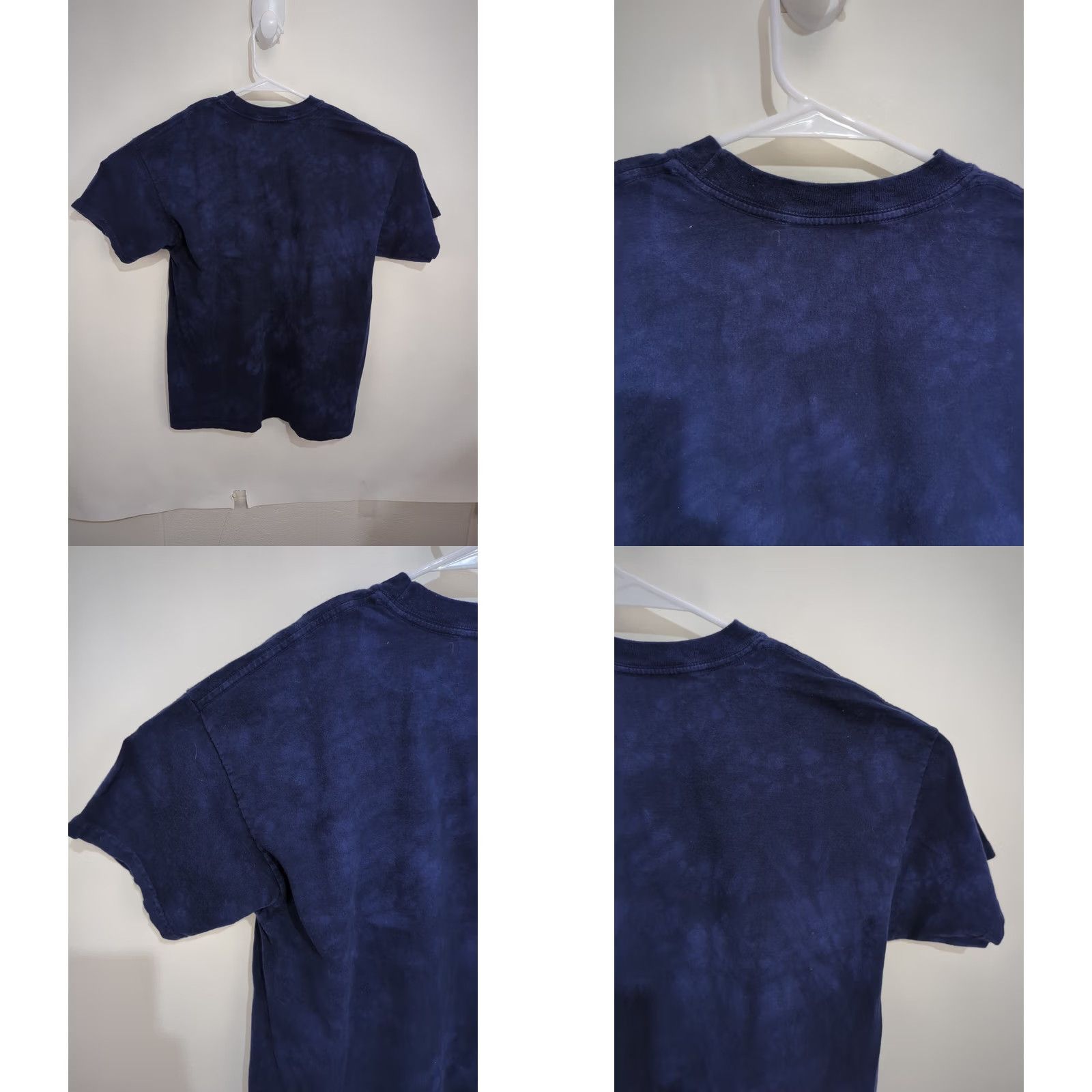 The Mountain VINTAGE The Mountain T-Shirt Mens Large Blue Stone Wash Tie Dye Ancient Egypt Hieroglyphs Shirt Mens Large Size US L / EU 52-54 / 3 - 8 Thumbnail