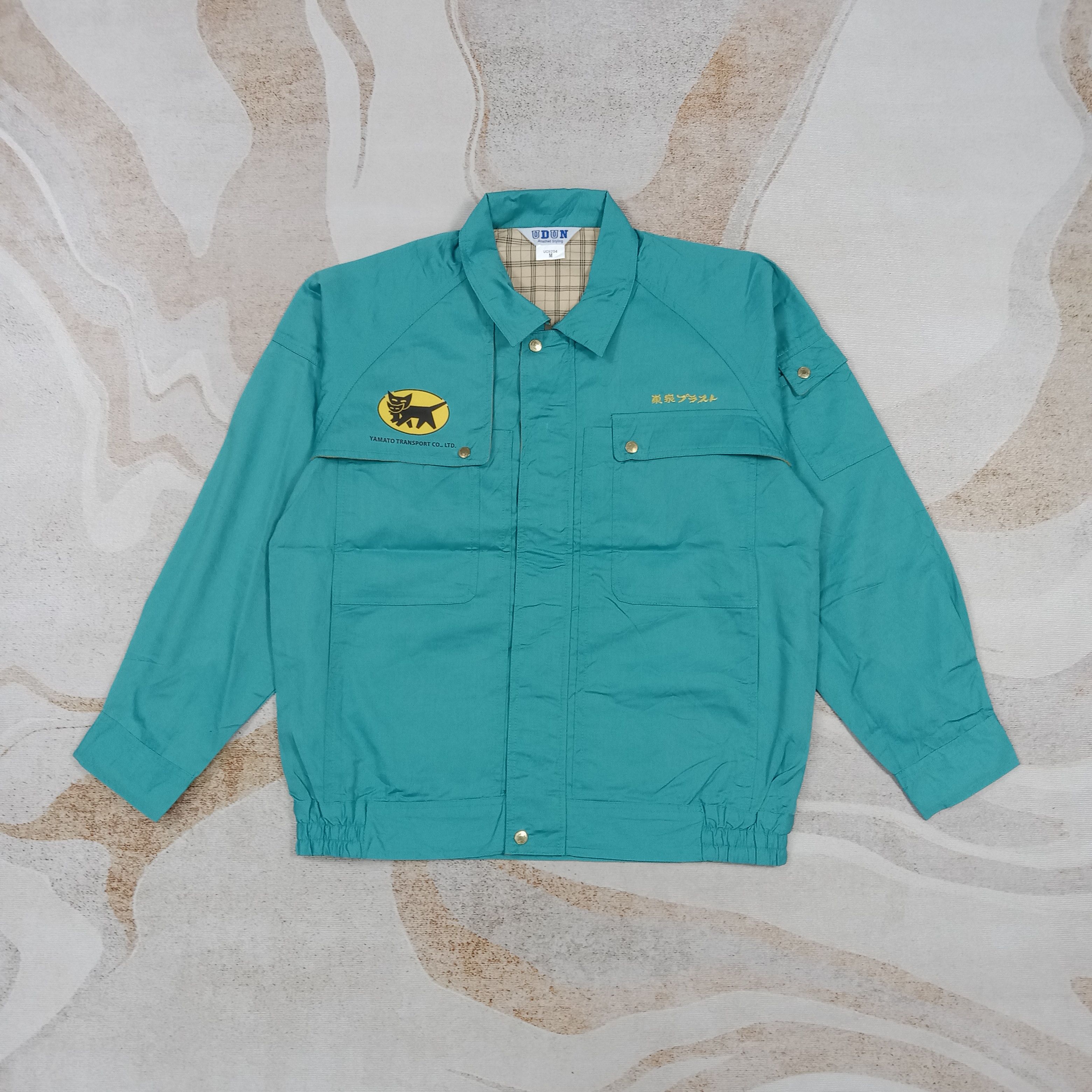 Japanese Brand Yamato Transport Japanese Custom Work Jacket C283N7 Size US M / EU 48-50 / 2 - 3 Thumbnail