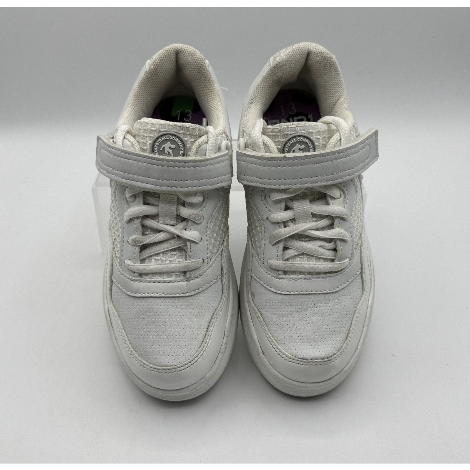 Other AND1 White Platform Court Big Girls Sneakers Shoes 13 kids Size US 12 / IT 42 - 2 Thumbnail