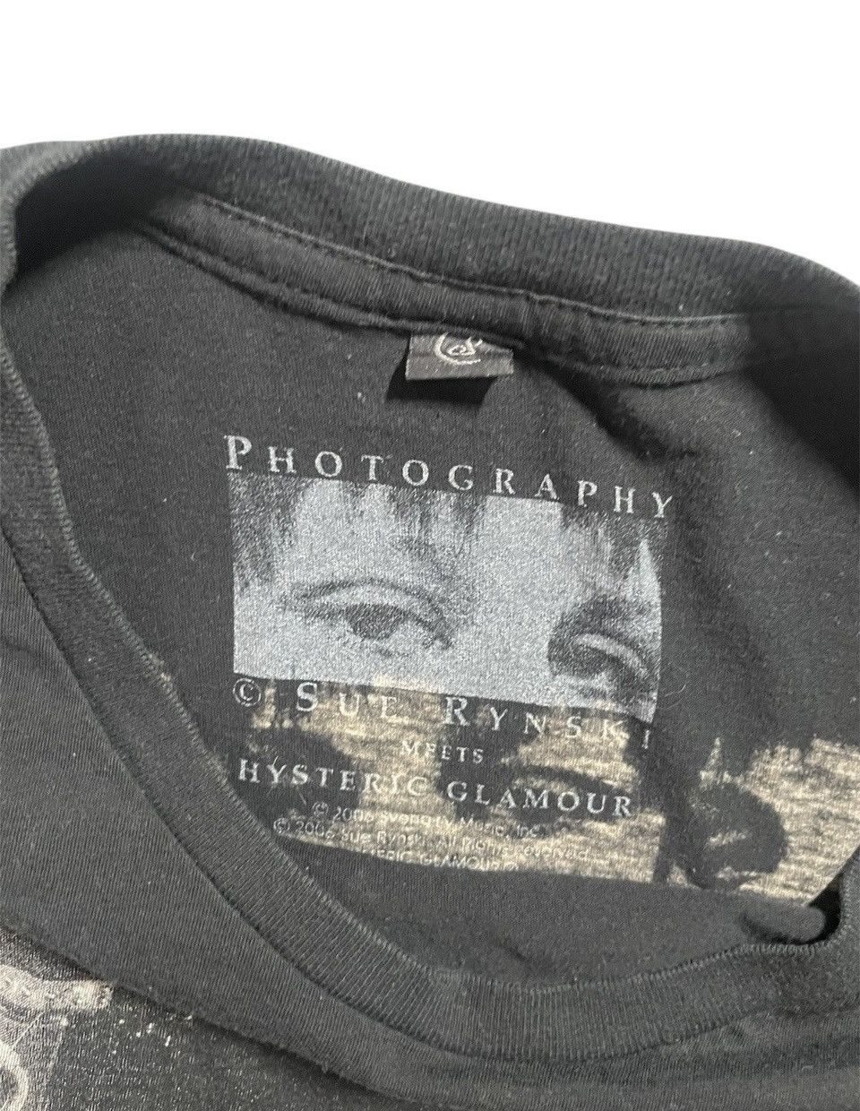 Hysteric Glamour Hysteric Glamour Sue Rynski Photography 2006 collab silk tee Size US S / EU 44-46 / 1 - 3 Thumbnail