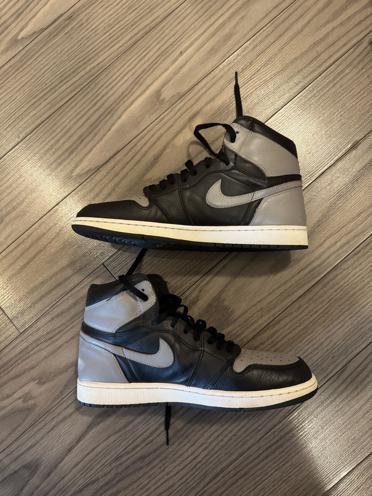 Nike Air Jordan 1 Retro High OG ‘2017’ (Shadow) Size US 12 / EU 45 - 5 Thumbnail
