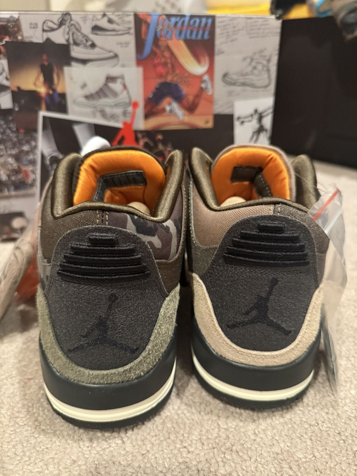 Jordan Brand air jordan 3 patchwork | retro se | dark hazel / multi color Size US 9 / EU 42 - 3 Thumbnail