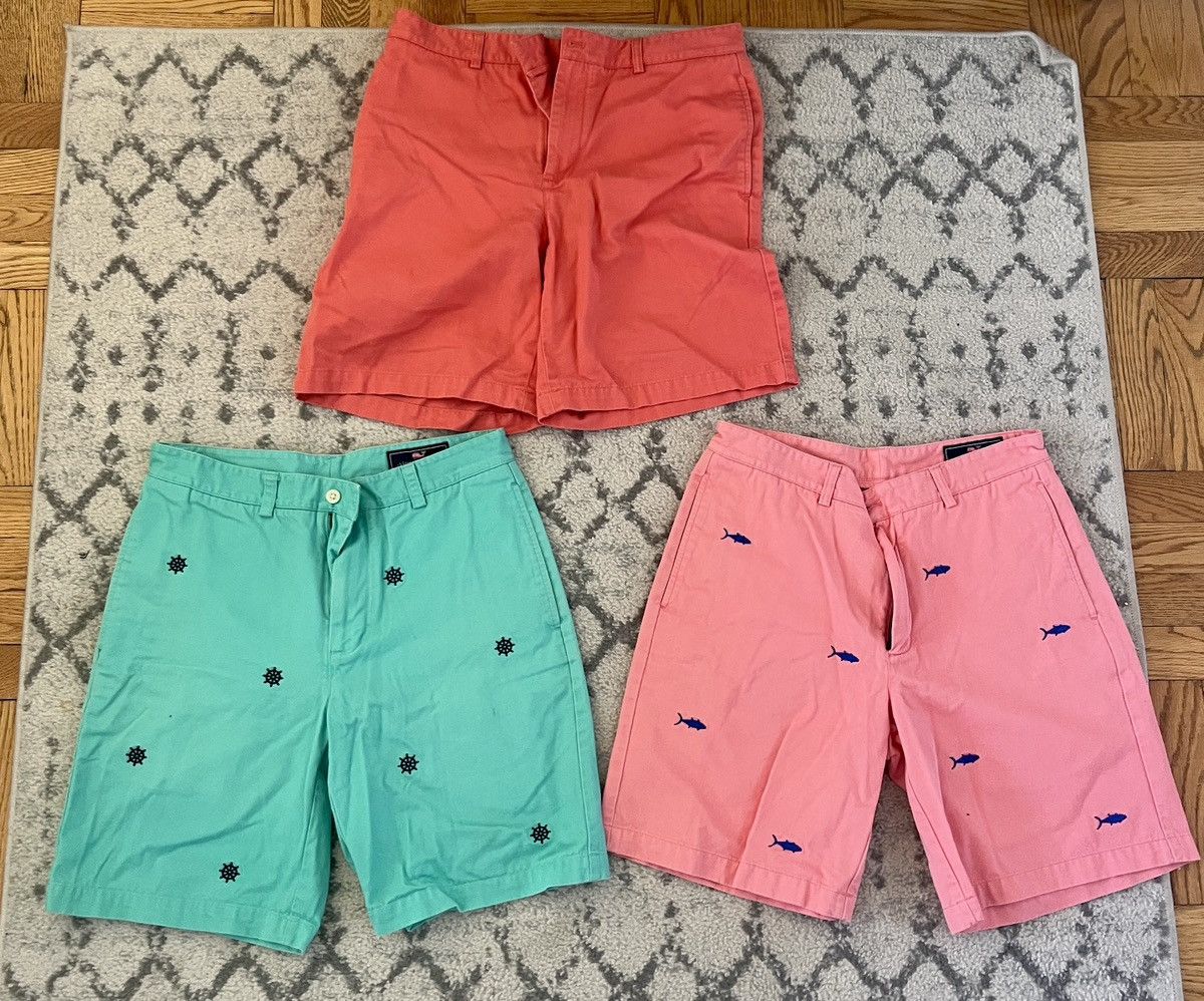 Vineyard Vines Lot of 3 Vineyard Vines Shorts Size US 32 / EU 48 - 1 Thumbnail