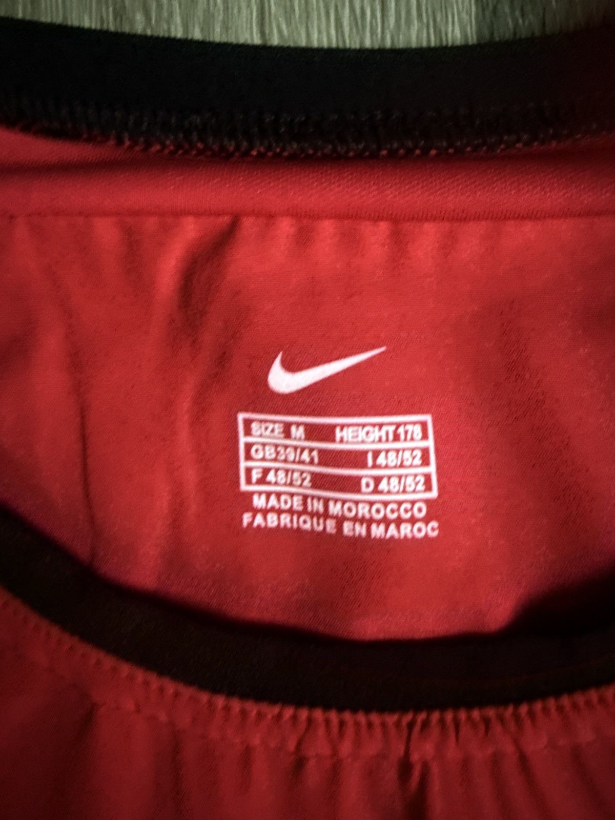 Nike Manchester United 2002-2004 Home Retro Soccer Jersey Footbal Size US M / EU 48-50 / 2 - 4 Thumbnail