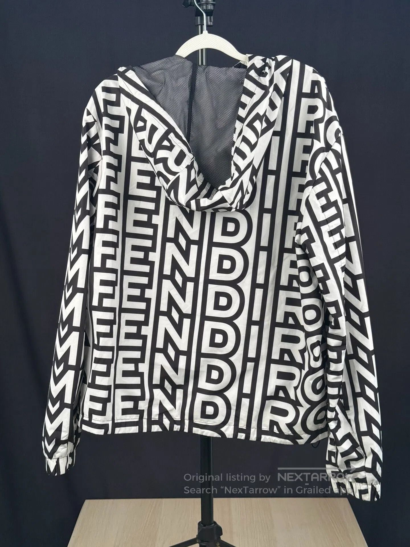 Fendi fendi roma logo hooded jacket for men. Size US M / EU 48-50 / 2 - 3 Thumbnail