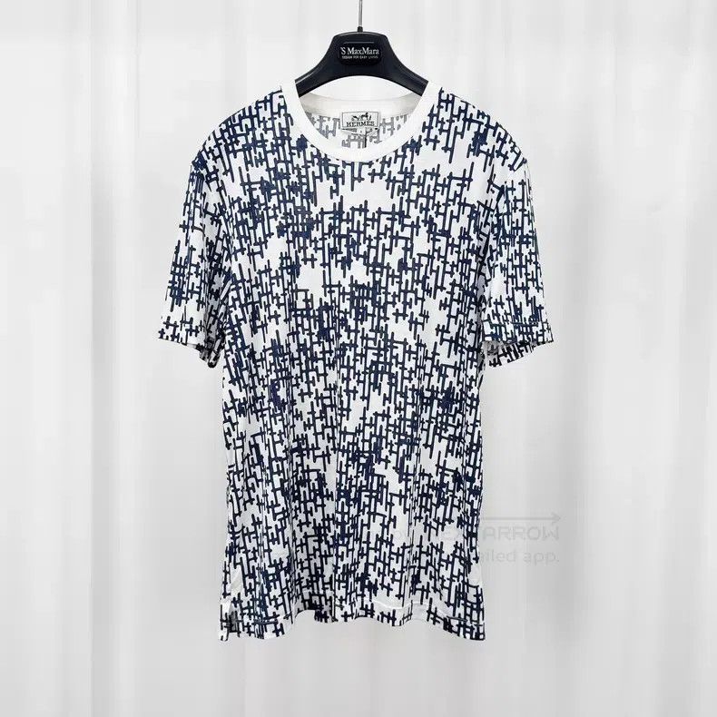 Hermes Hermes Full Print H Letter印花 Short Sleeve Size US S / EU 44-46 / 1 - 1 Thumbnail